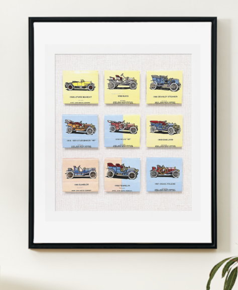 Motorcar Matchbooks | Digital Download
