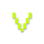 A scroll Bitmap Arrow at the bottom of the PLAYRMEDIAWORKS landing page, a sports social media management