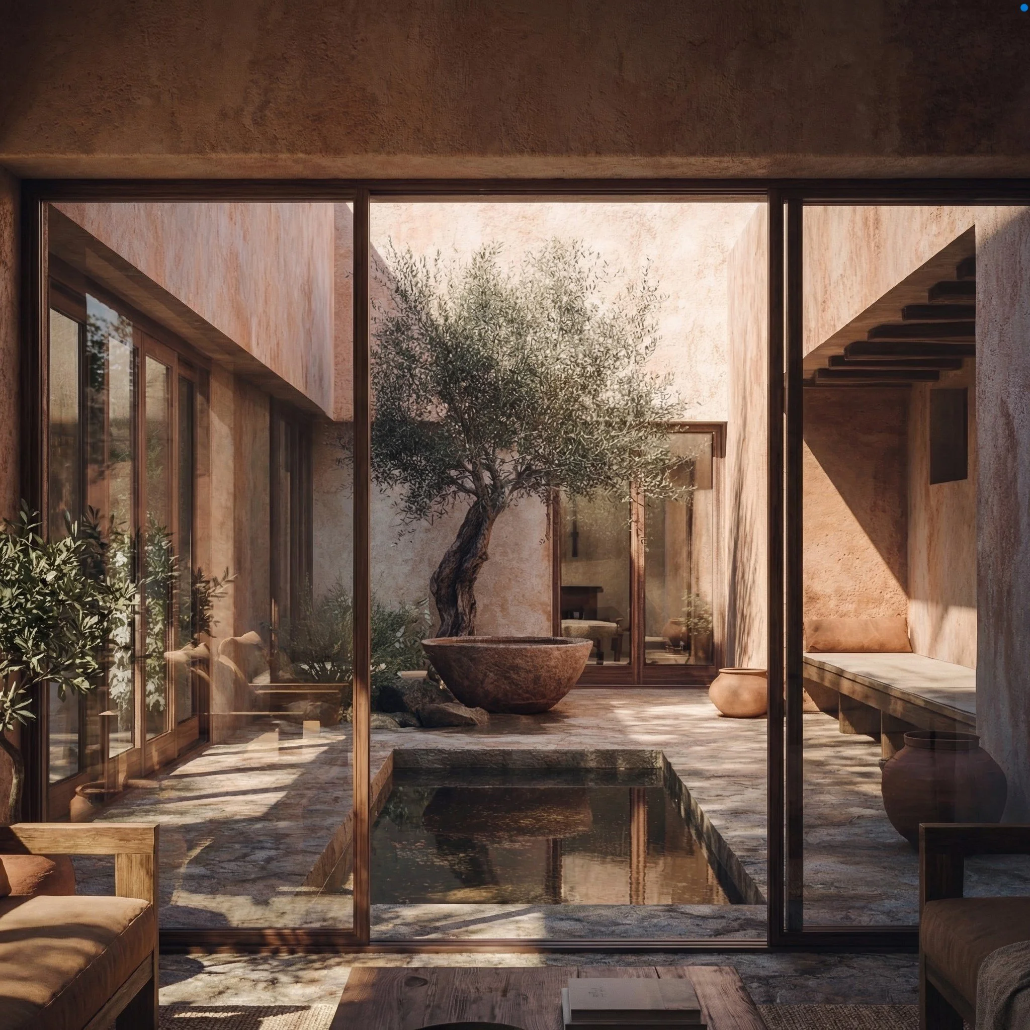 Courtyards: Essential, Yet Increasingly Rare