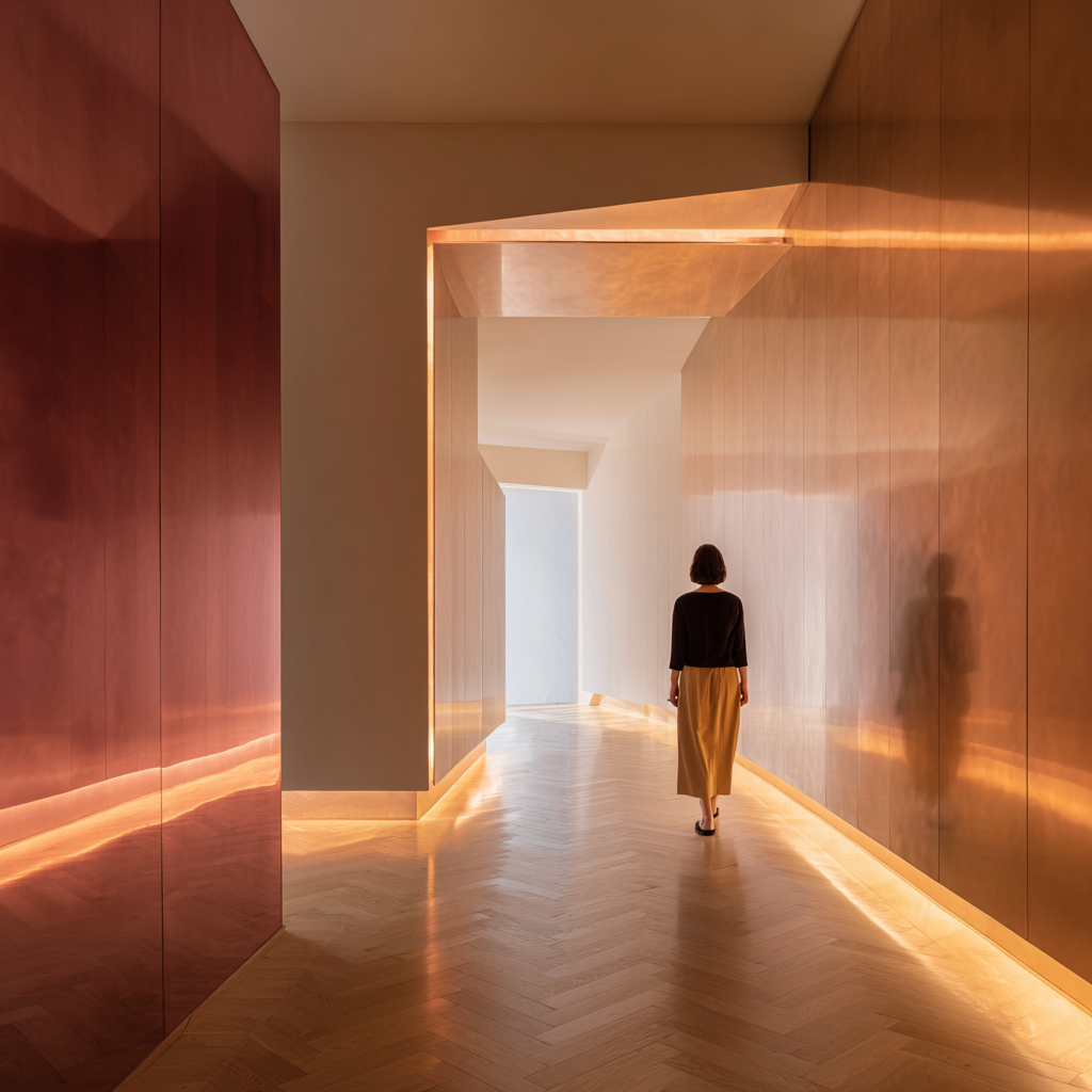 Defined spatial moments anchor the experience and provide orientation within the building.
They act as clear reference points in the overall system.