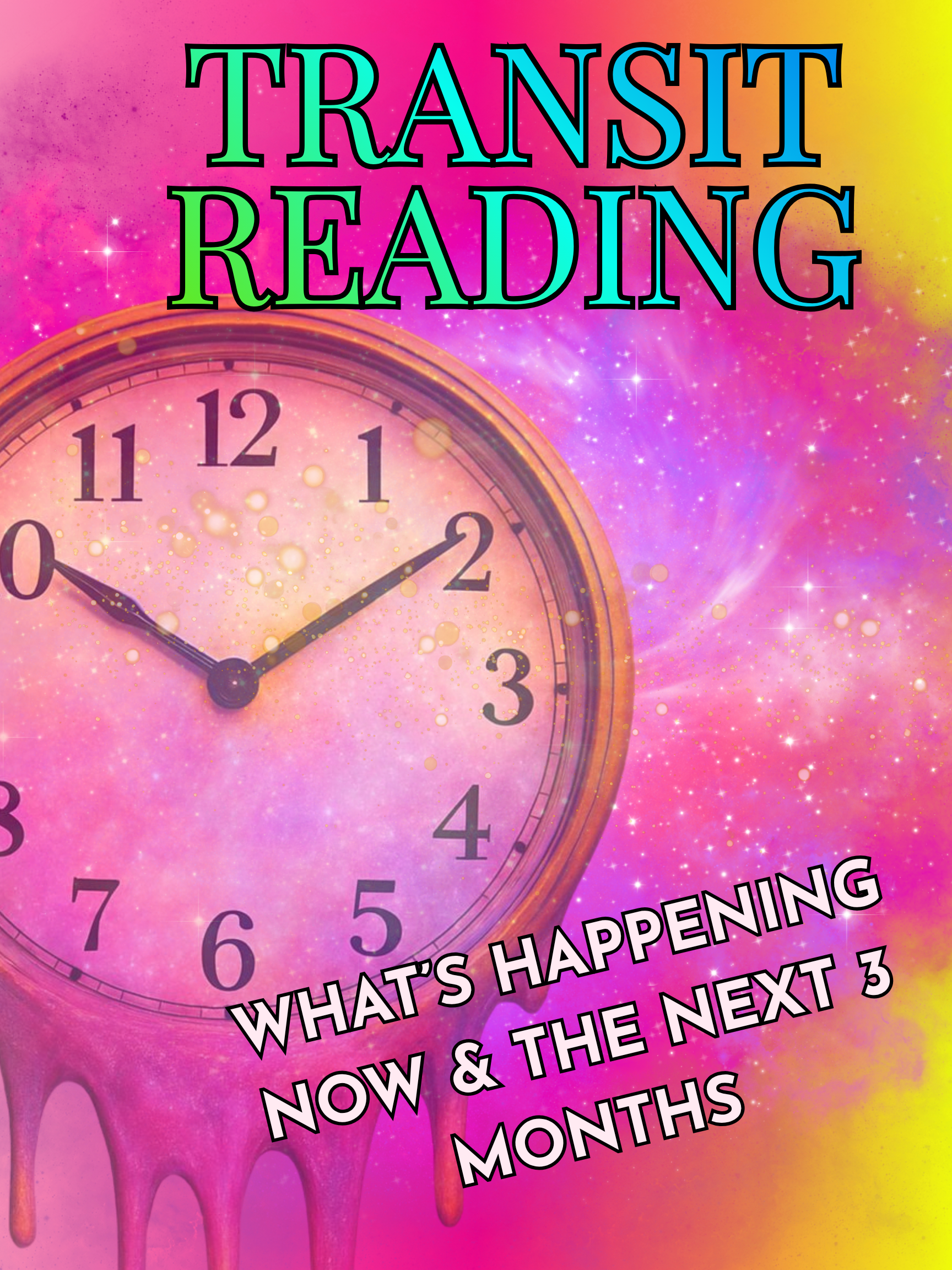 Transit Reading Now & 3 Months Ahead (Emailed)