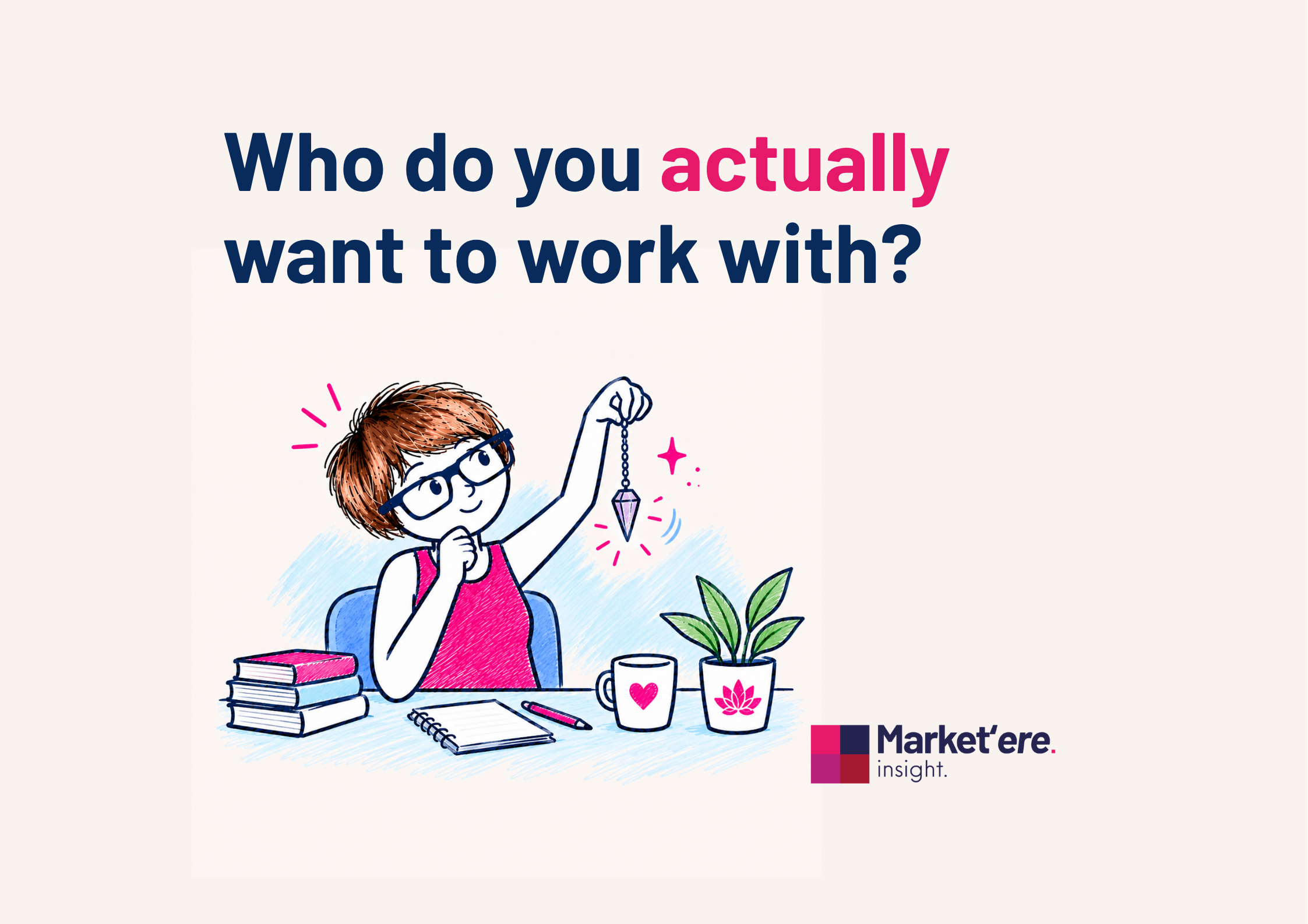 Apparently, I need to manifest my ideal client
