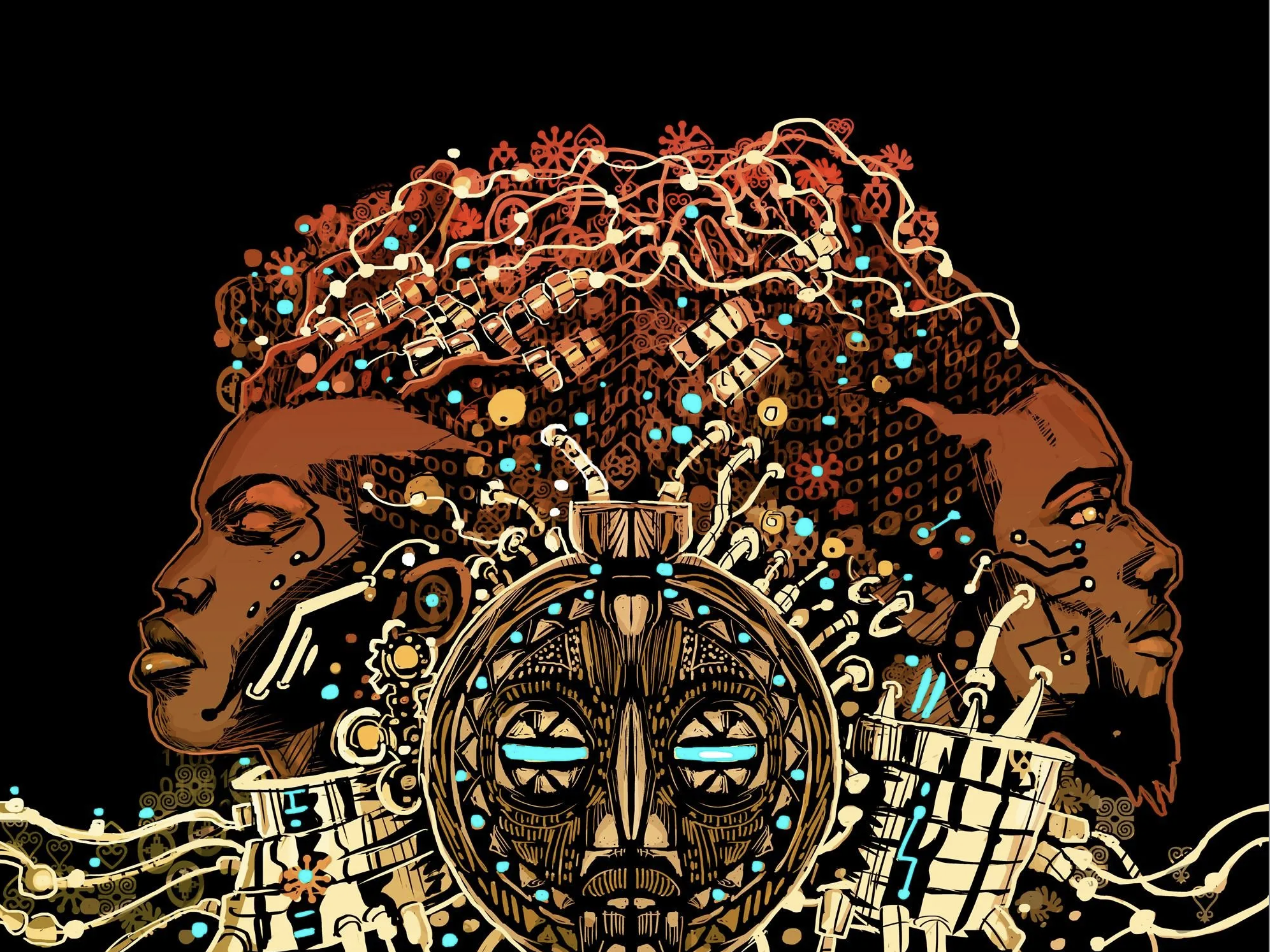 Afrofuturism 2.0: The Rise of Astro-Blackness (2017) © John Jennings