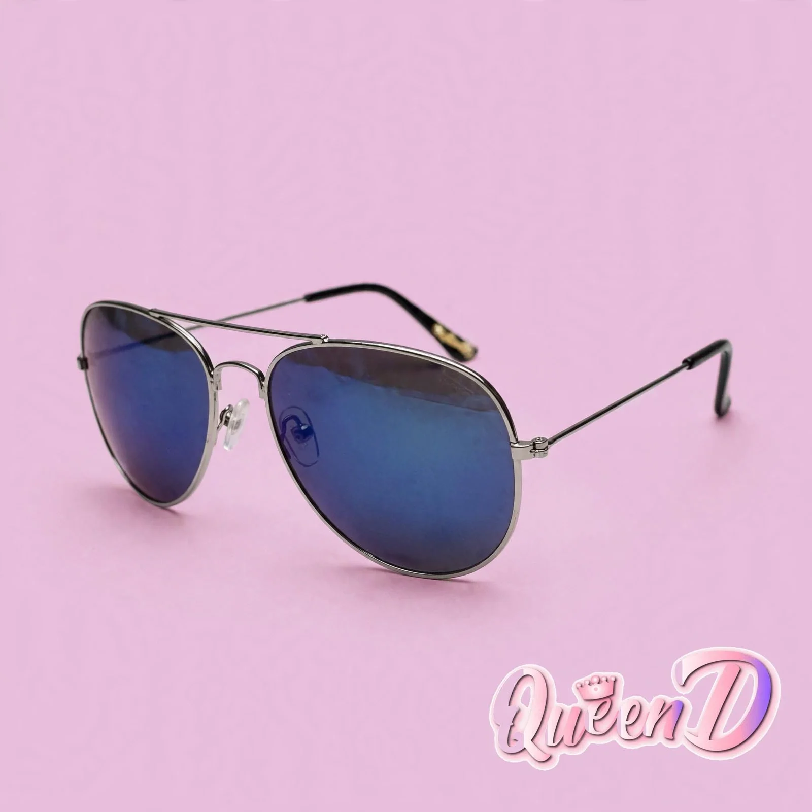Queen D – Blue Horizon Aviator Sunglasses