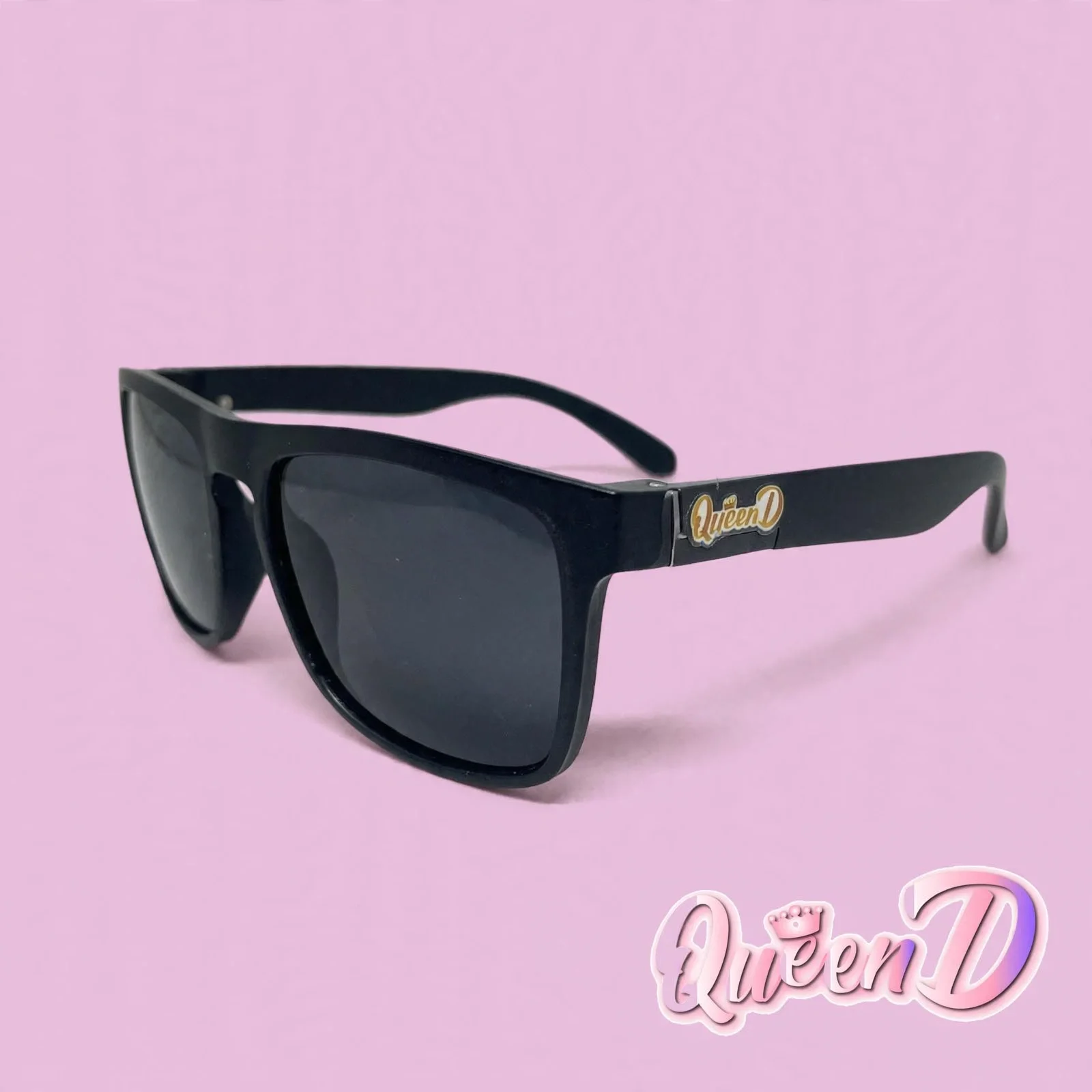 Queen D – Shadow Rectangular Sunglasses
