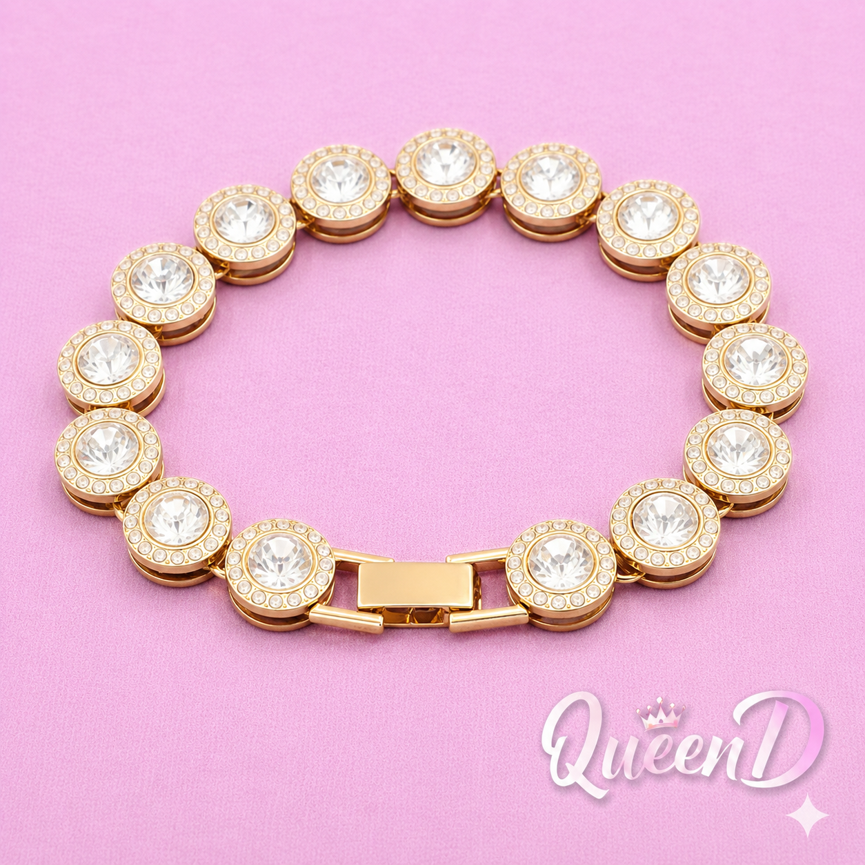 Queen D – Golden Halo Bracelet