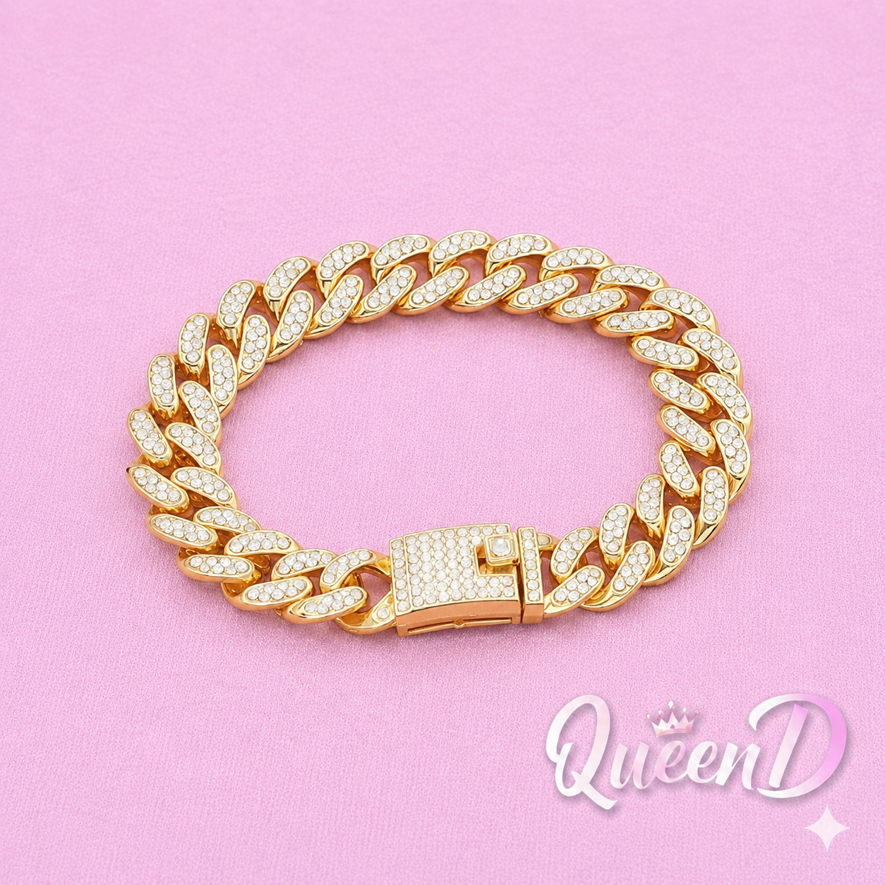 Queen D – Golden Majesty Bracelet