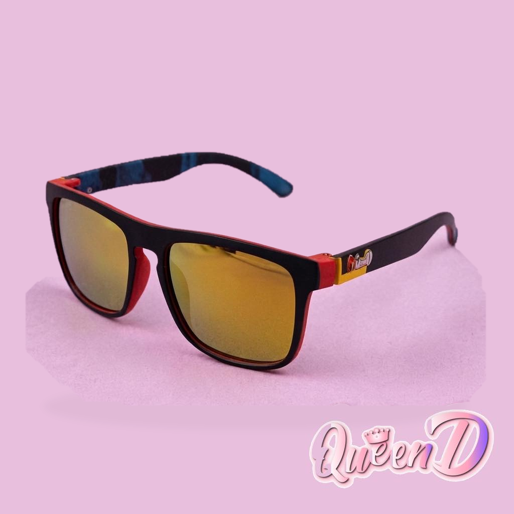 Queen D – Solar Flame Reflective Sunglasses