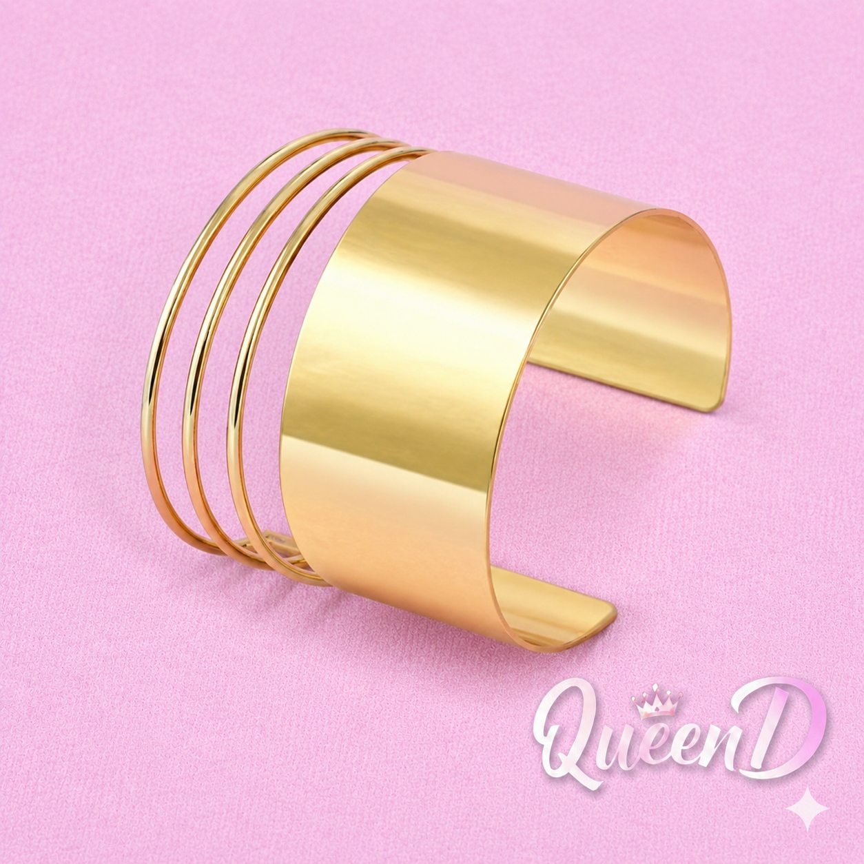 Queen D – Golden Harmony Bracelet