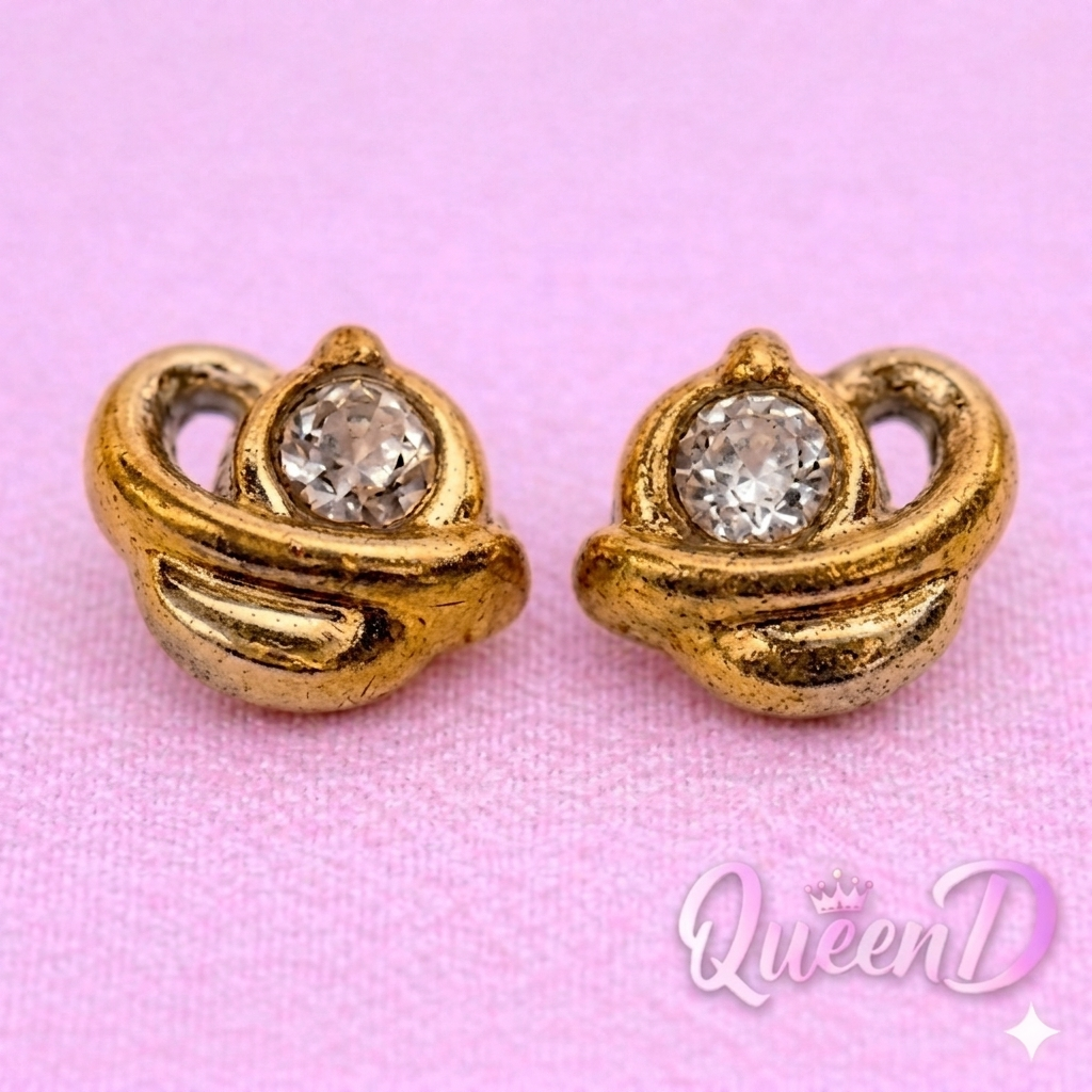 Queen D – Celestial Orbit Stud Earrings