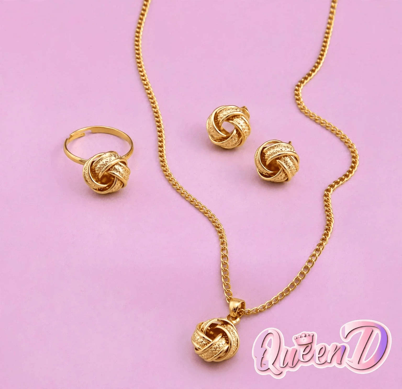 Queen D – Eternal Bond Jewelry Set ✨