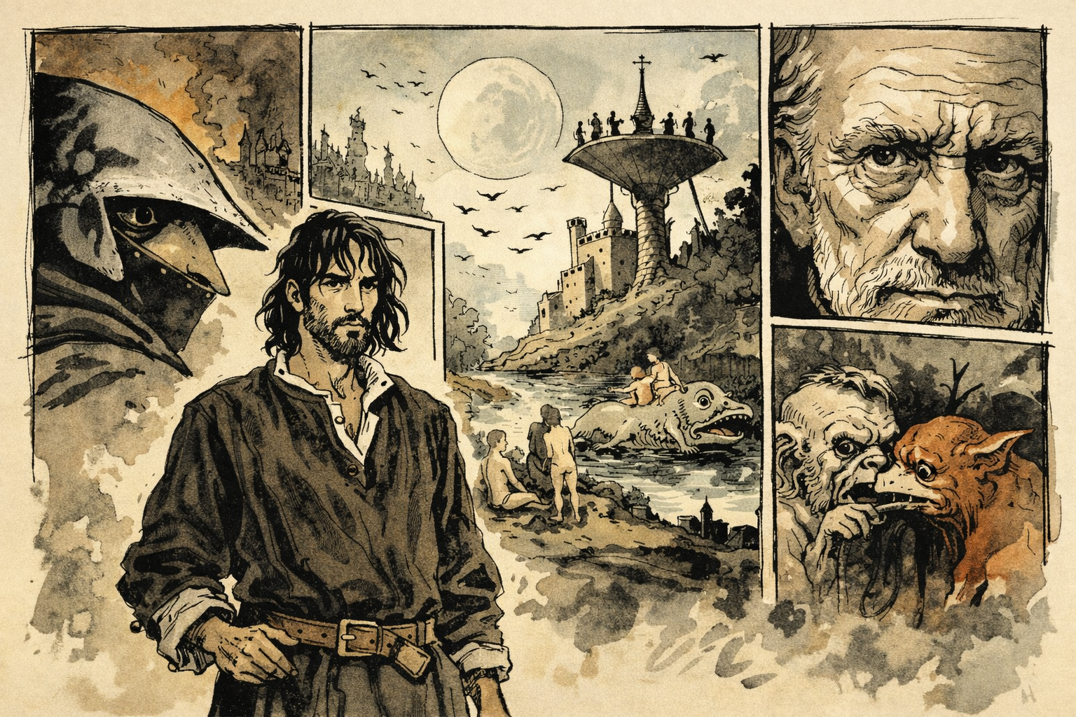Why Hieronymus Bosch Is Perfect for a Graphic Novel