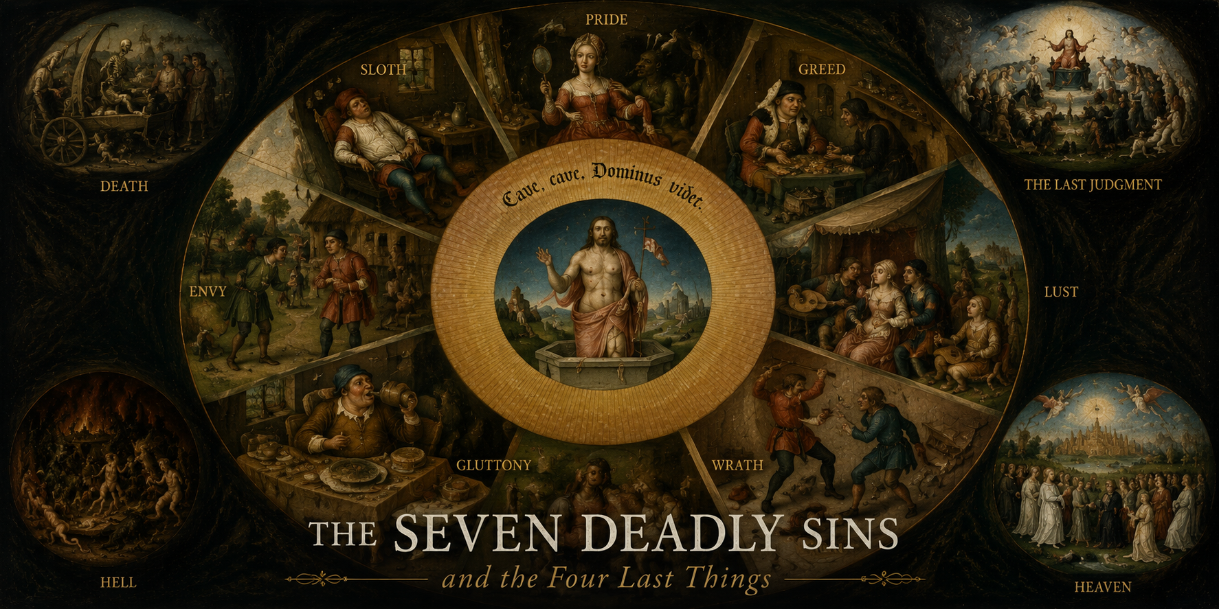 The Seven Deadly Sins and the Four Last Things: Bosch's Timeless Warning About Human Nature