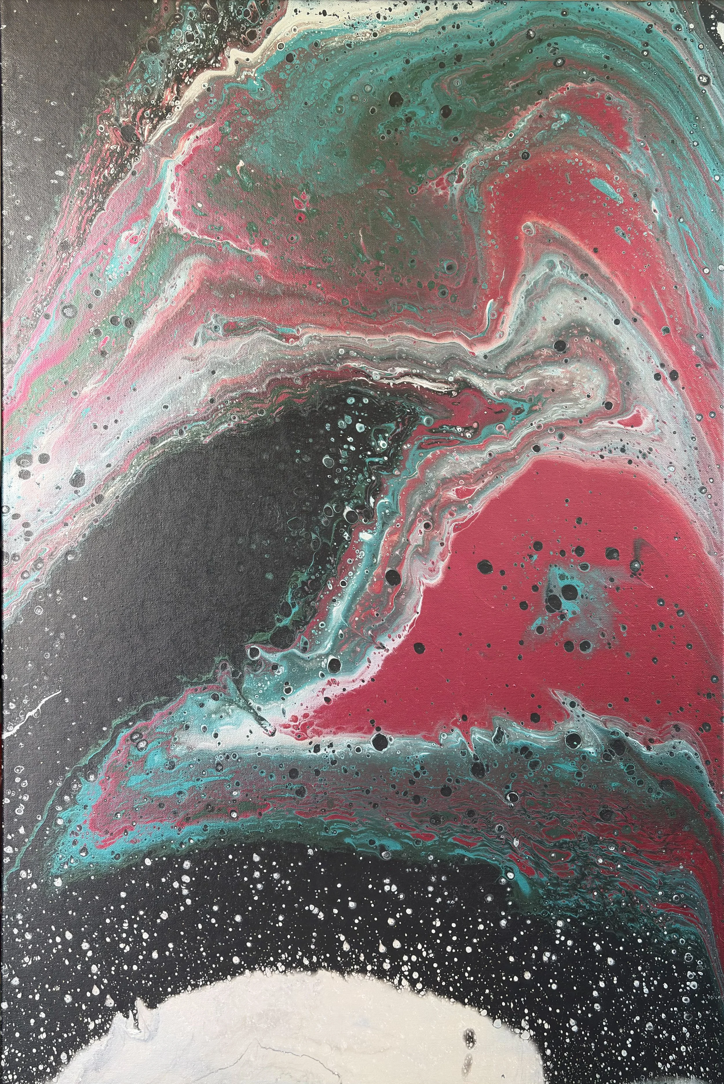"Rising Moon" Original Painting
