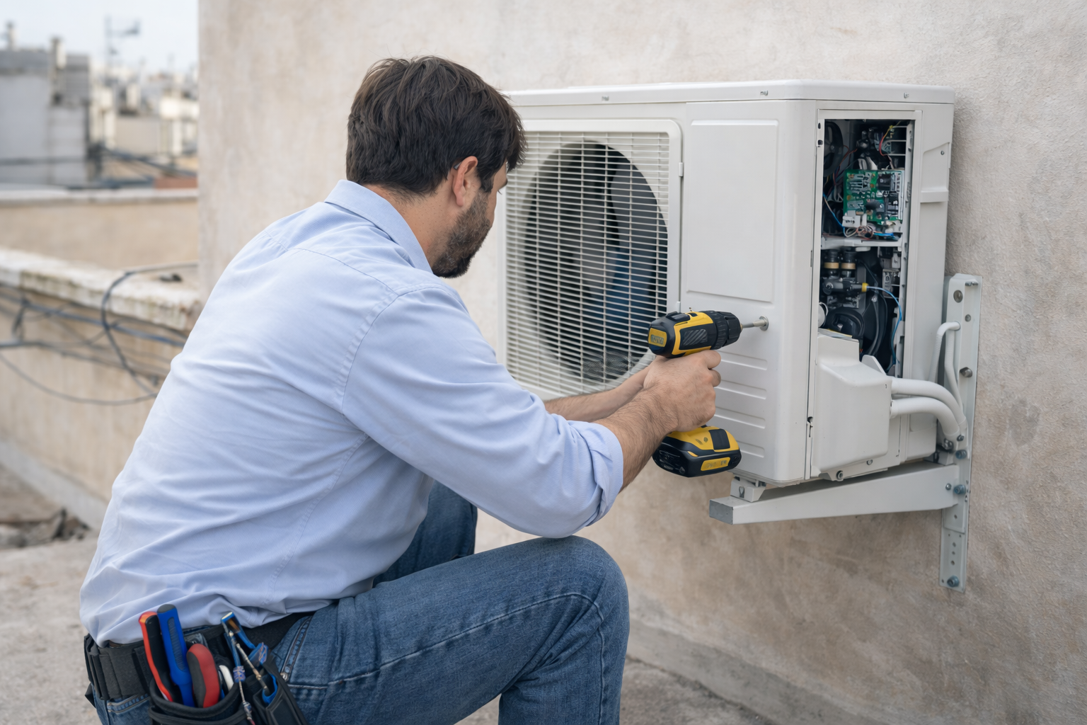 Instalación aire acondicionado básico hasta 3,5kW