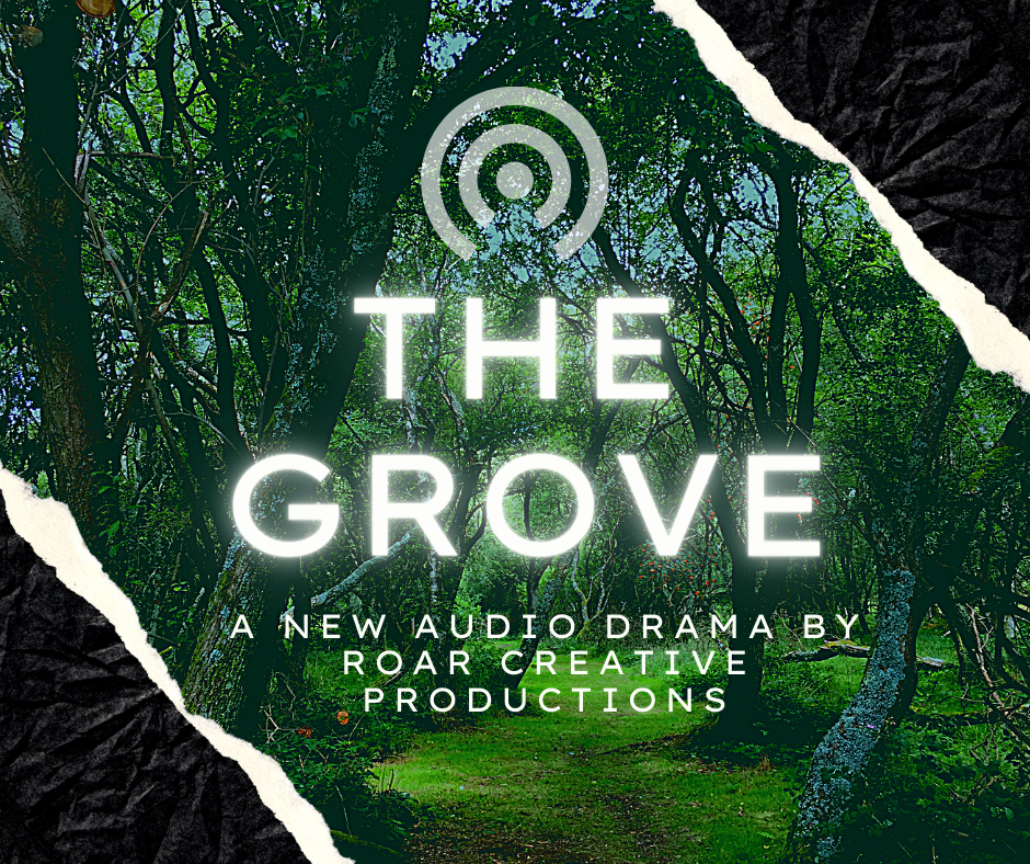 logo for fiction podcast The Grove