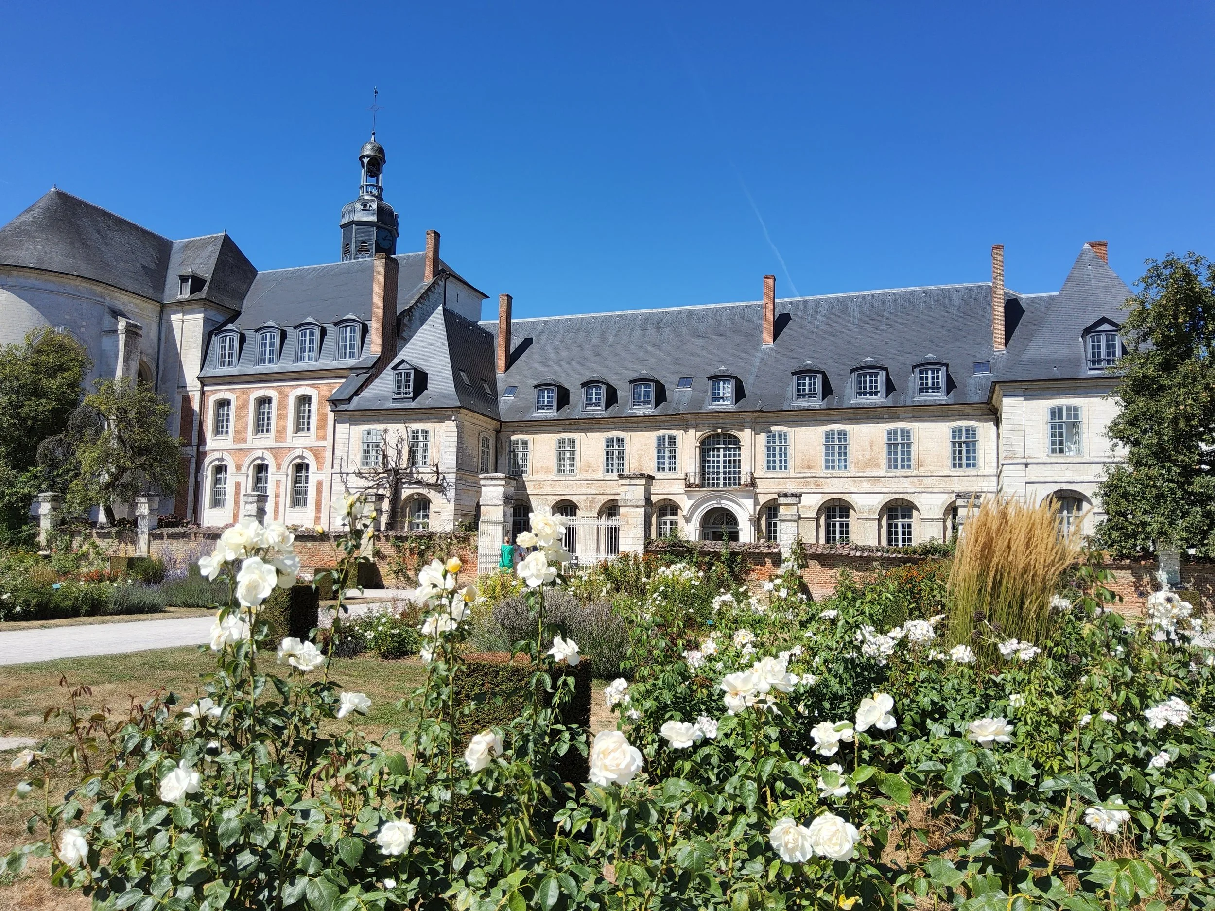 Carte postale de l’Abbaye de Valloires 