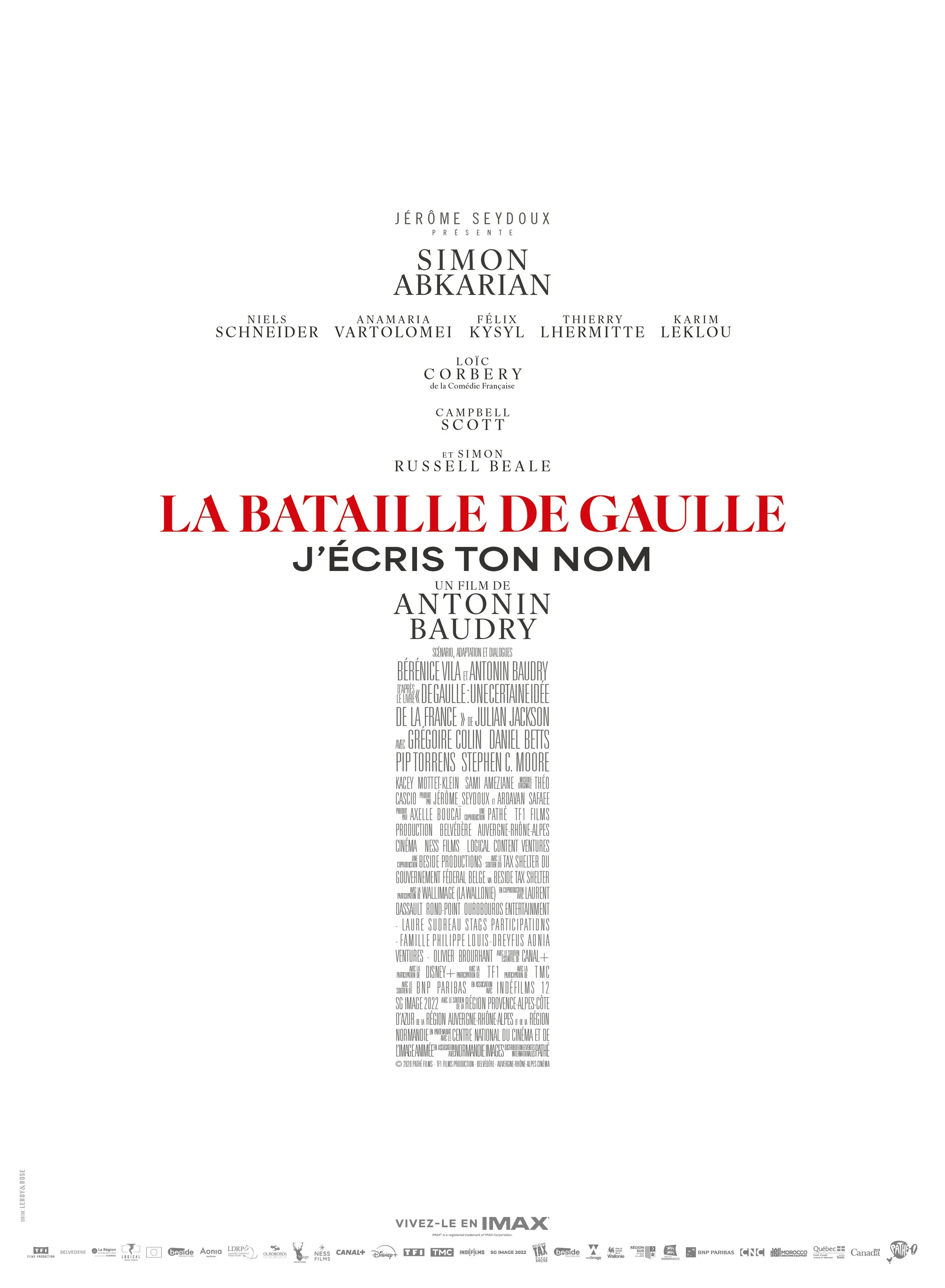 Critique du film “La bataille De Gaulle - partie 2 : j’écris ton nom”