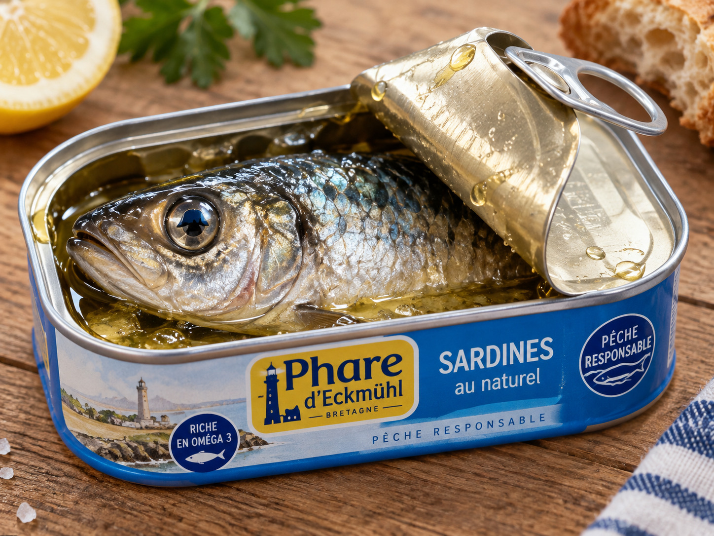 L’empire dans une boite de sardines (bio !) 