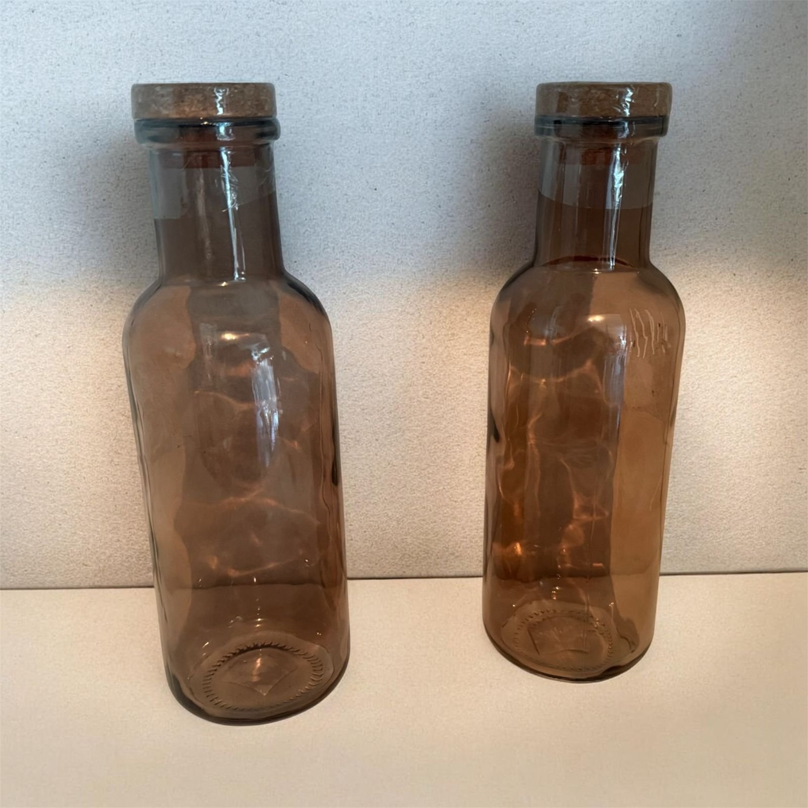 Two Piece Glass Vase