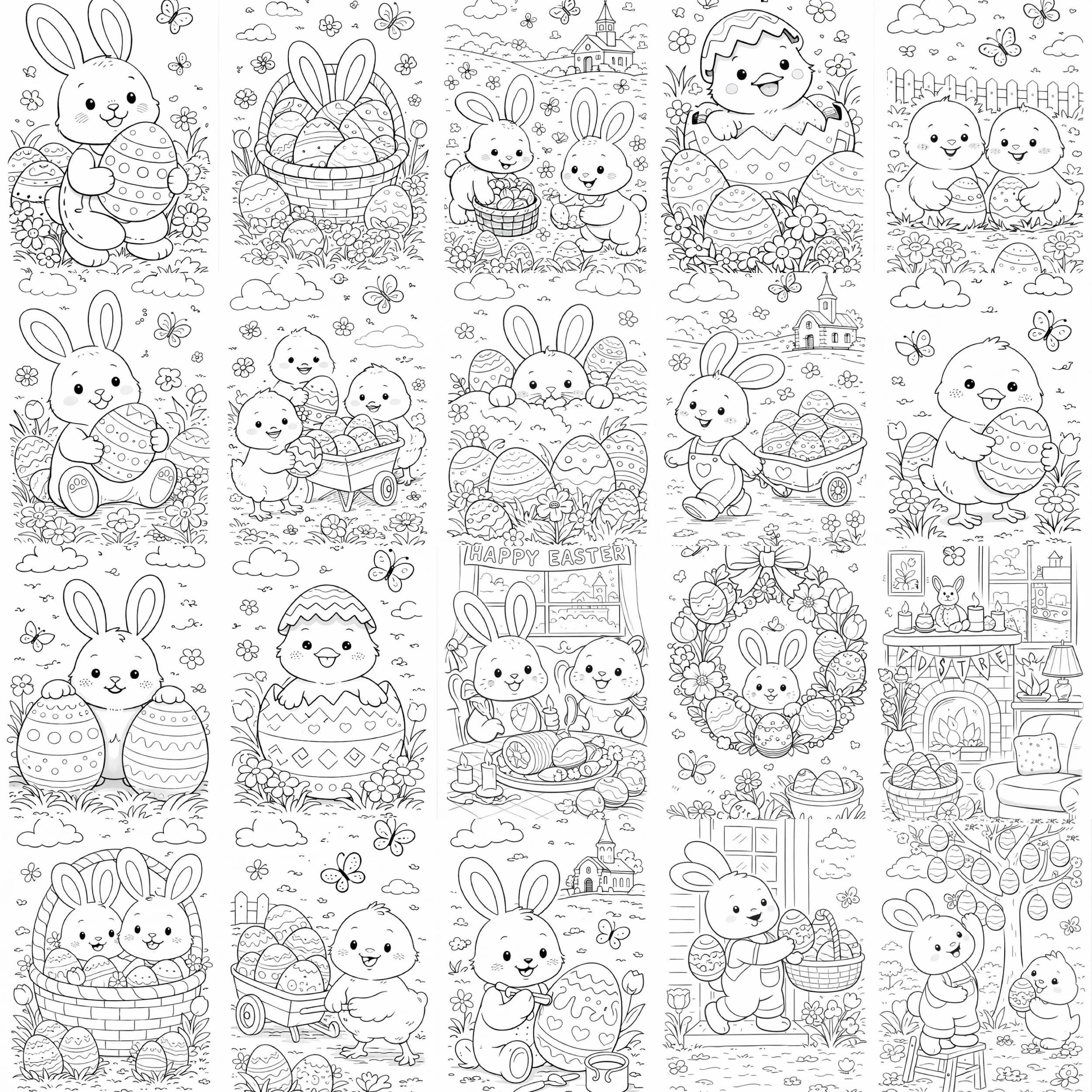 It's Easter! Coloring Book