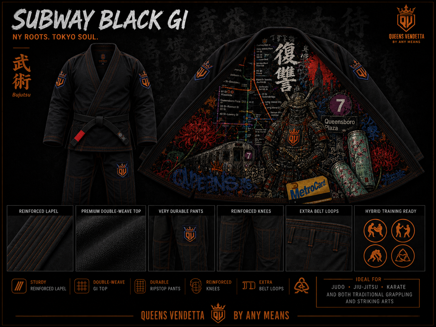 Subway Black Gi