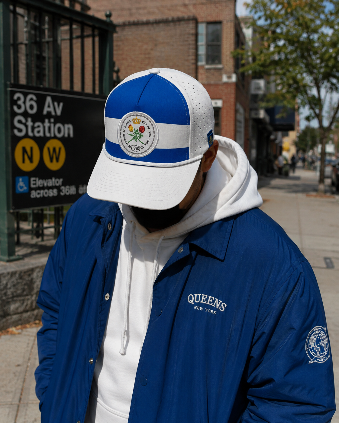 QVEENS Flag Golf Cap