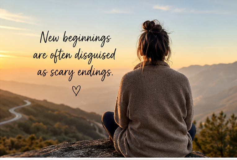 When Everything Falls Apart, You Begin Again