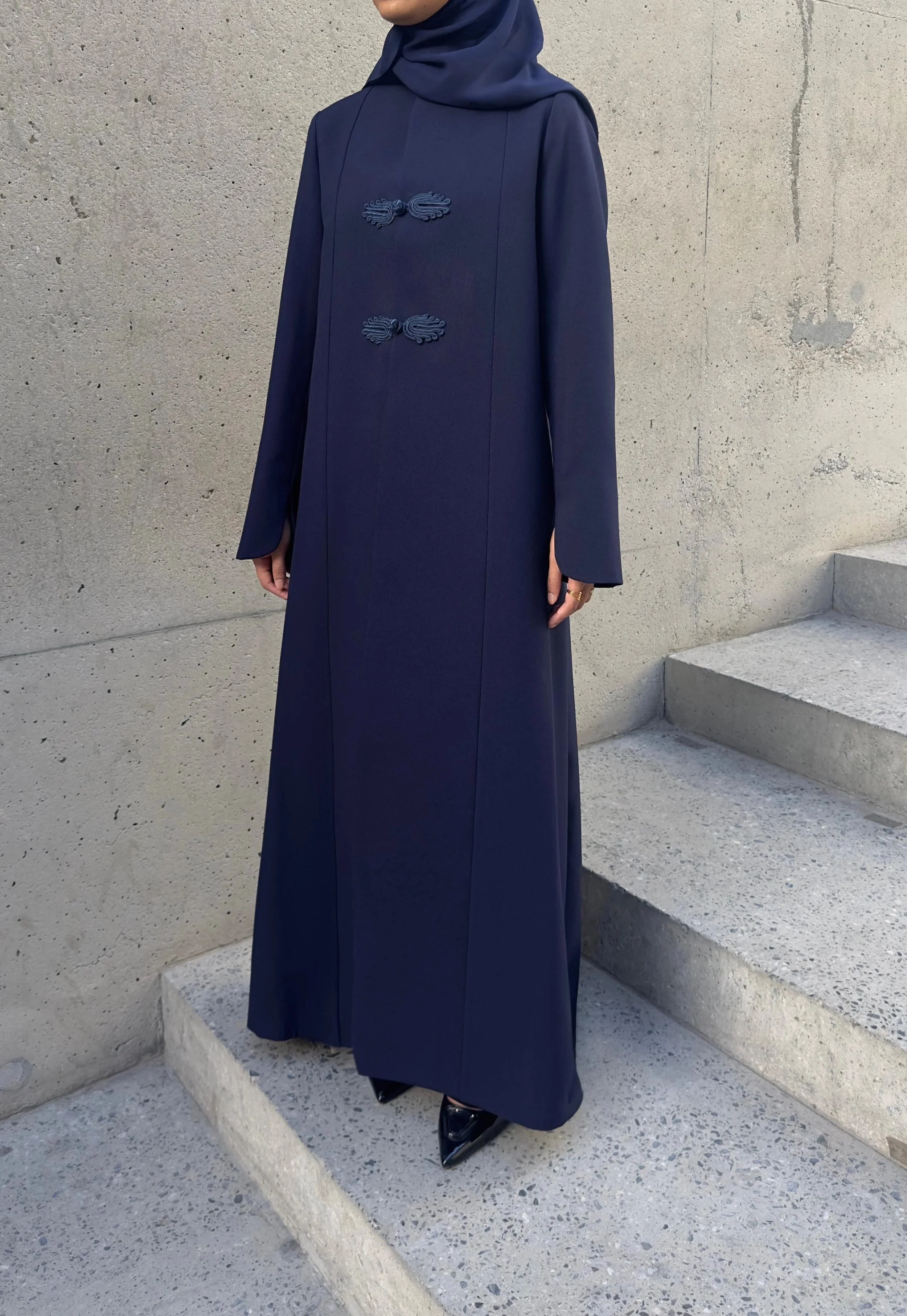 Chinese Buttoned Blazer