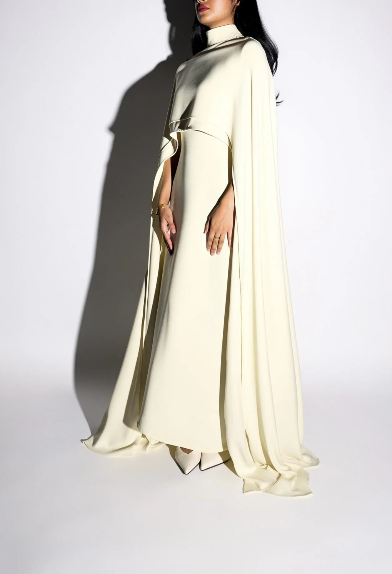 Chiffon Cape Kaftan