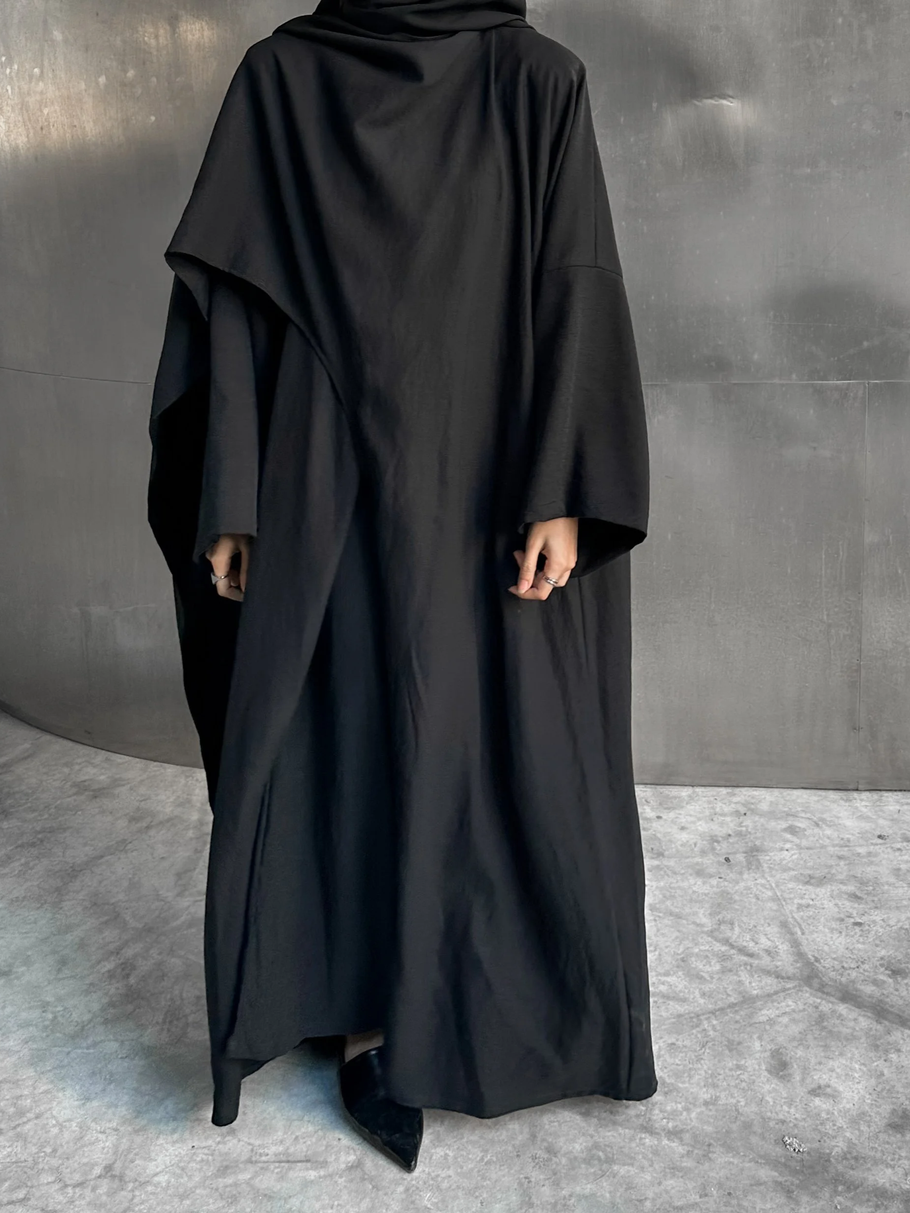Linen Scarf Abaya