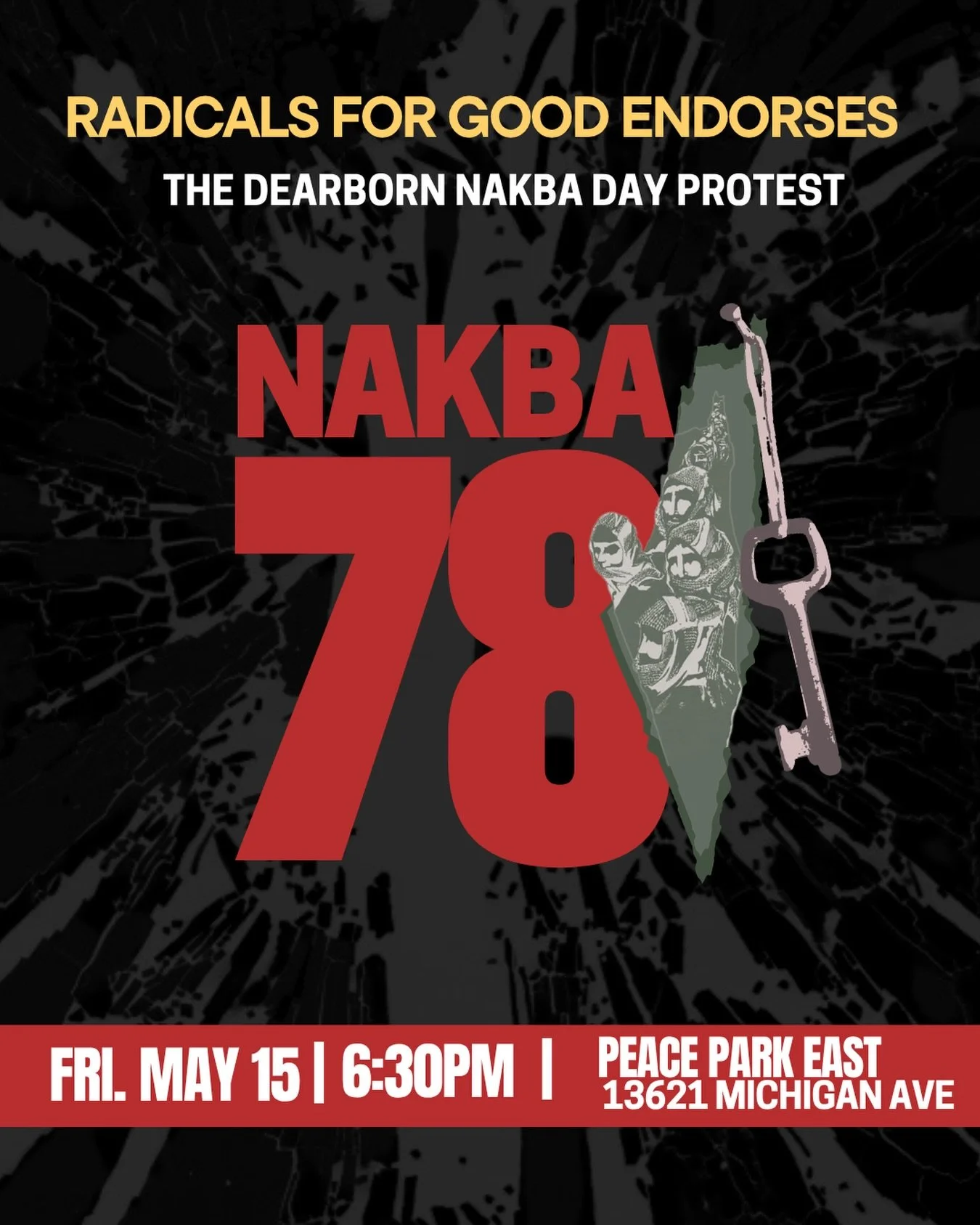 This year marks 78 years since the Nakba, the mass displacement and ethnic cleansing of Palestinians in 1948. This Nakba 78 March will be a moment to stand against the complacency of governments and corporations during historic times of genocide and 