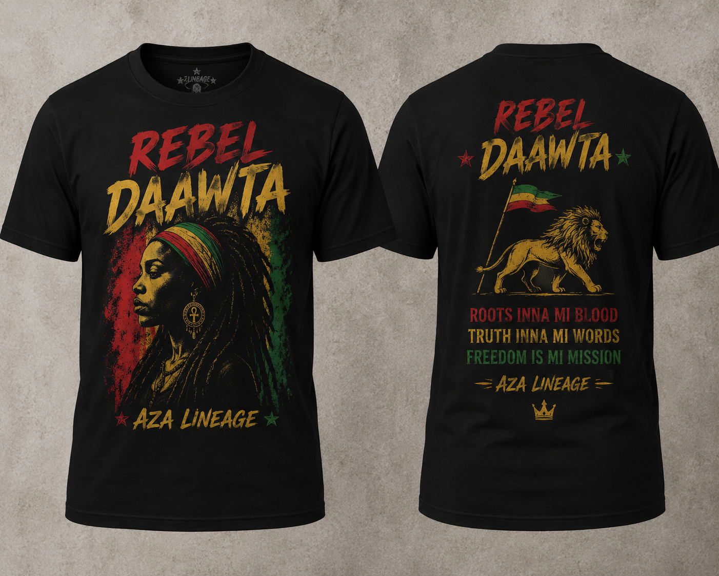 Aza Lineage Rebel Daawta Tee