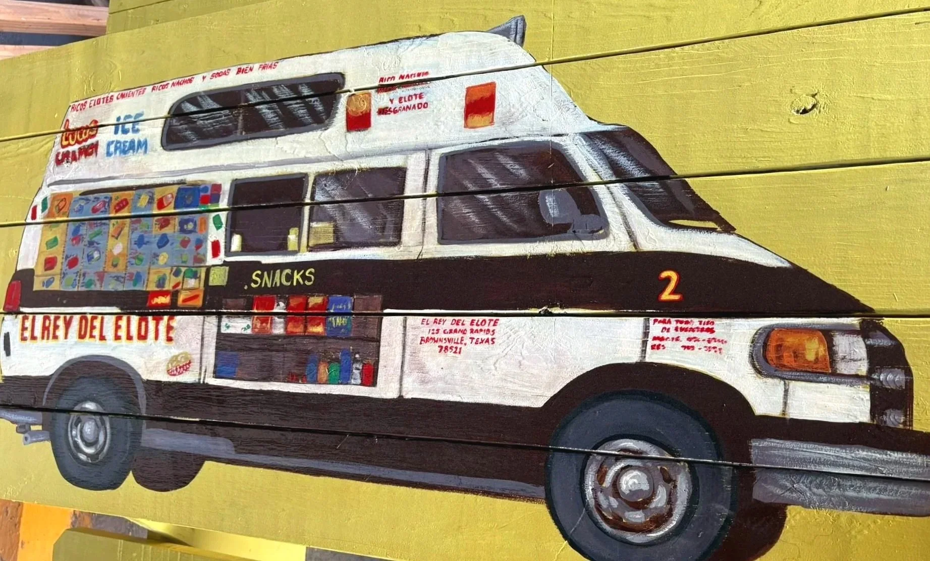 For nearly 50 years, the sound of the 'El Rey del Elote; truck has sent generations of Brownsville children running outside for corn and sweet treats. Let's raise our elote en vaso for these OG's. 