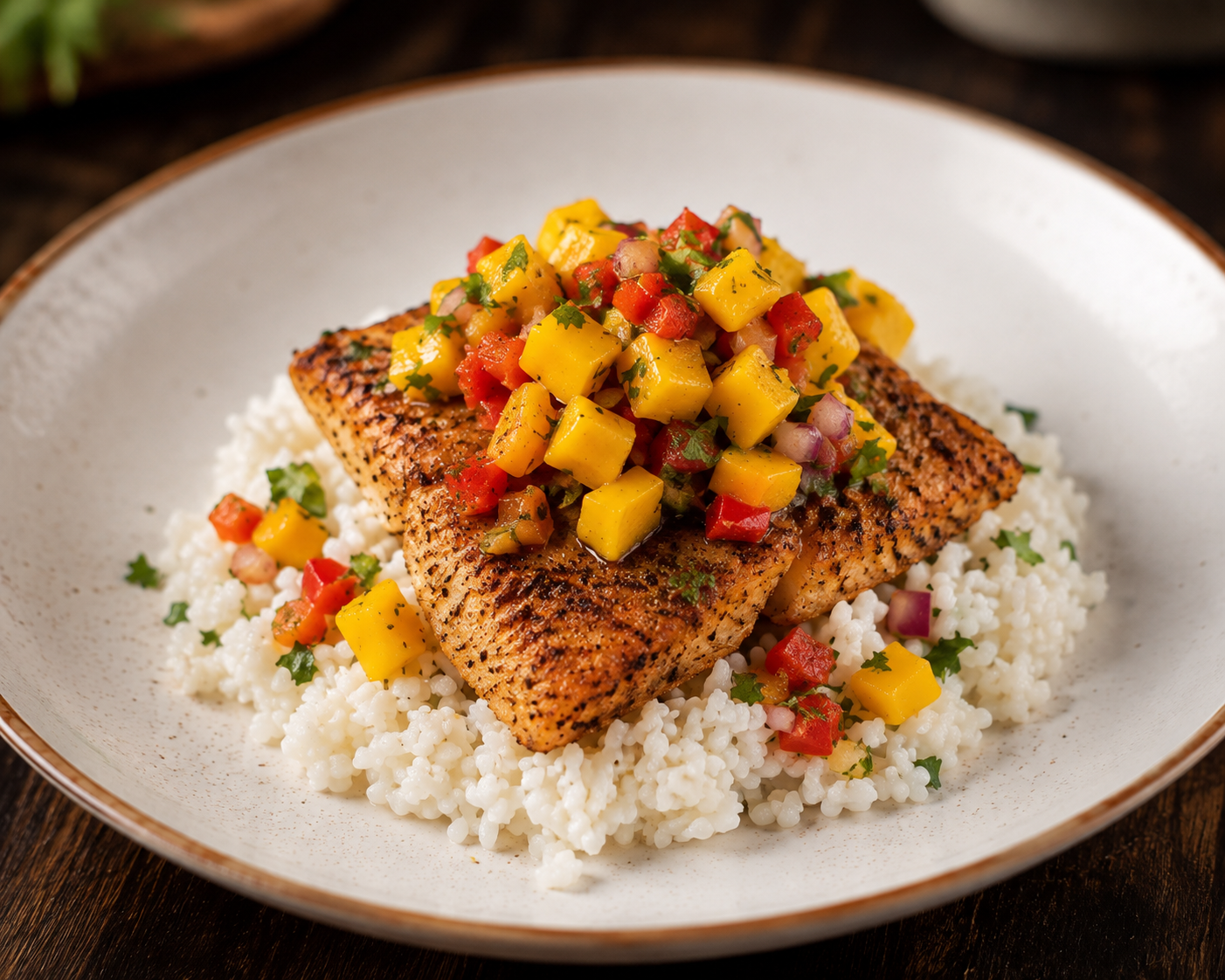 Caribbean Mango Fish