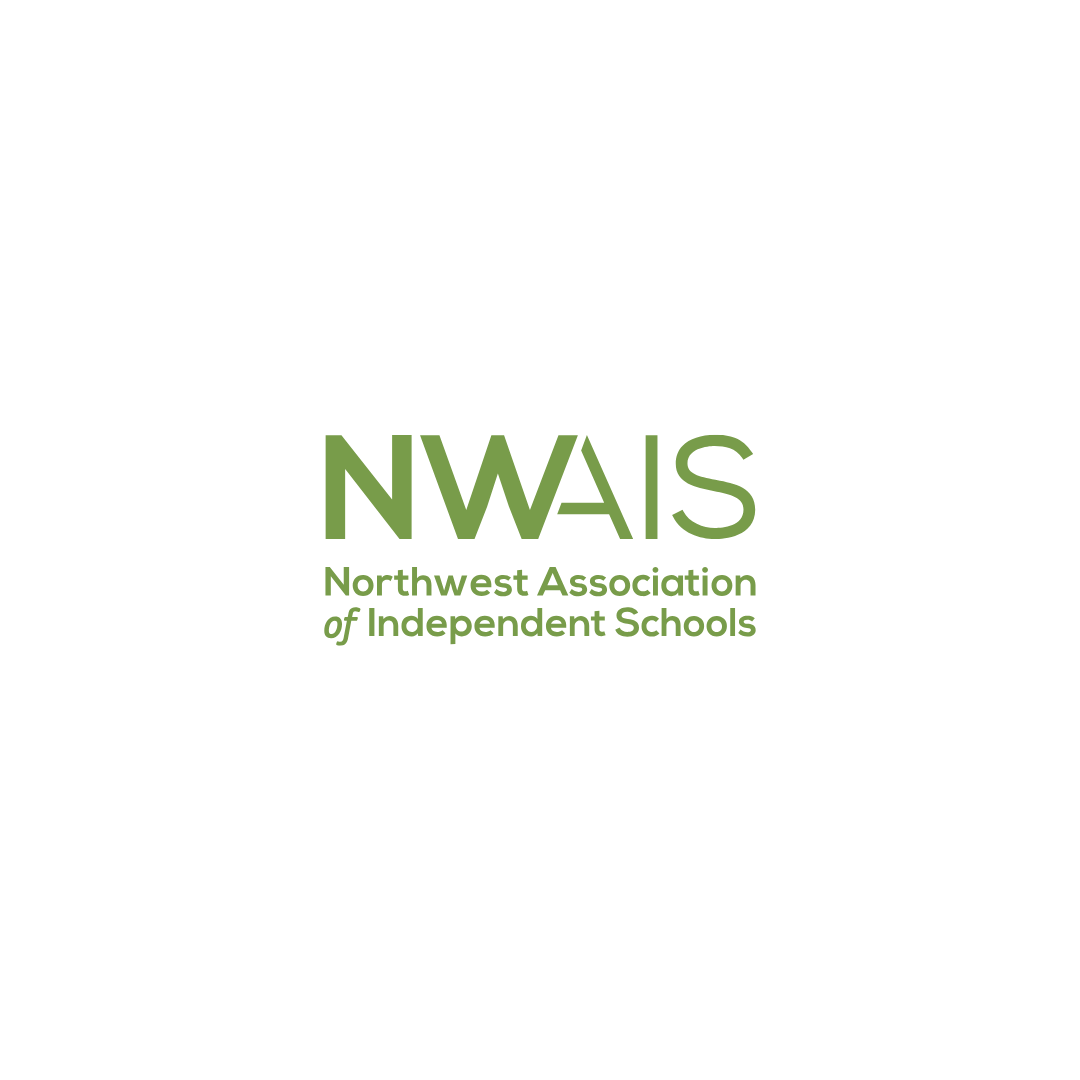 Logo of Northwest Association of Independent Schools with green text on a white background.