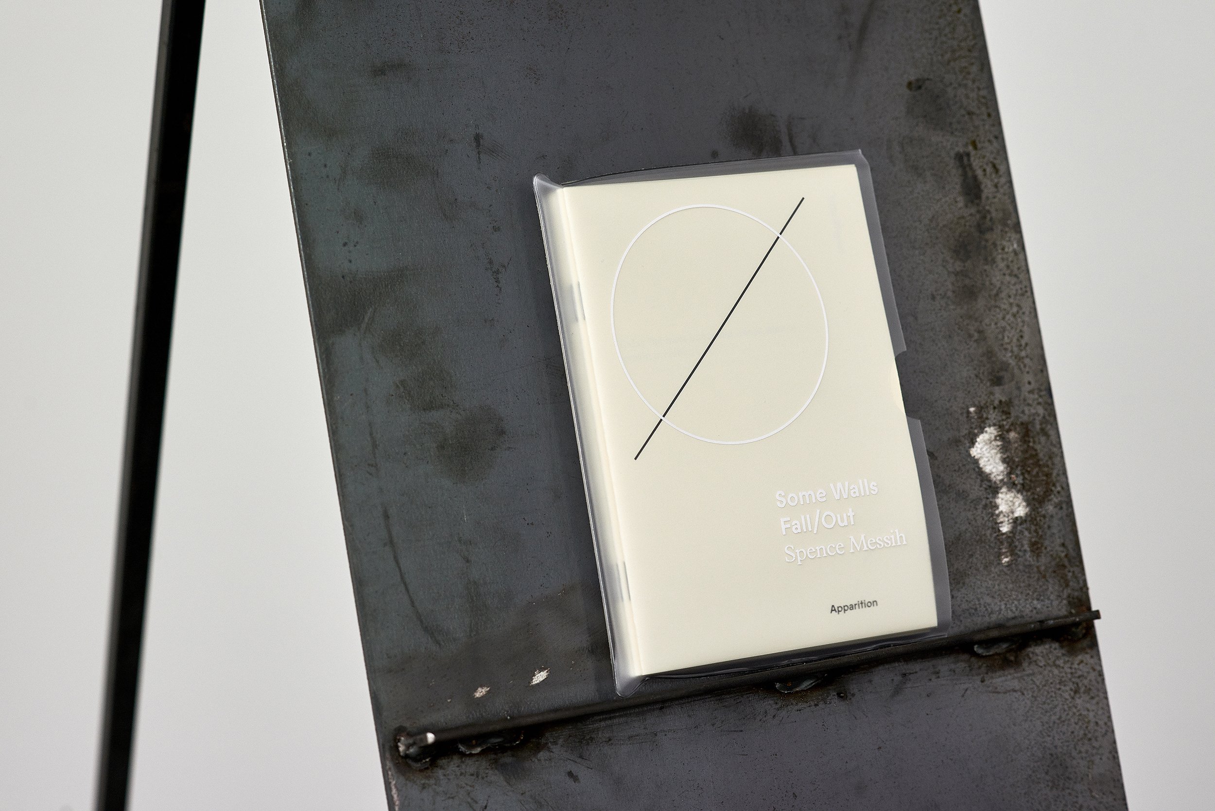 Some walls fall/out, 2017, series of 5 (Apparition, Ambiguity, Silence, Violence, Passing), Edition of 100. Photo: Fiona Susanto