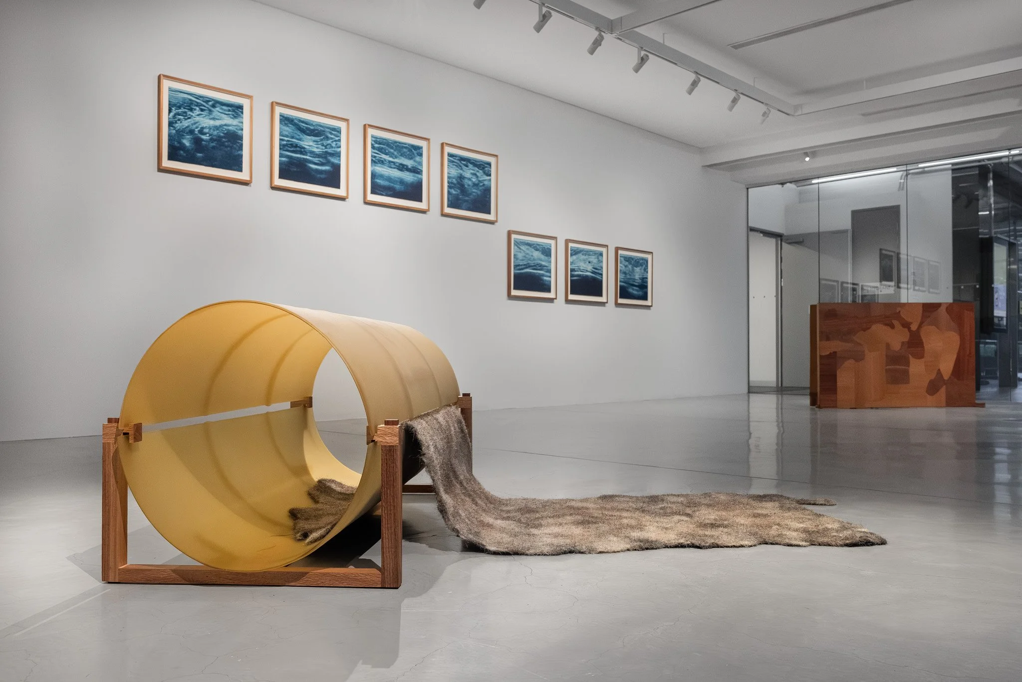 A river runs through, 2026, install view. Photo: Jacquie Manning