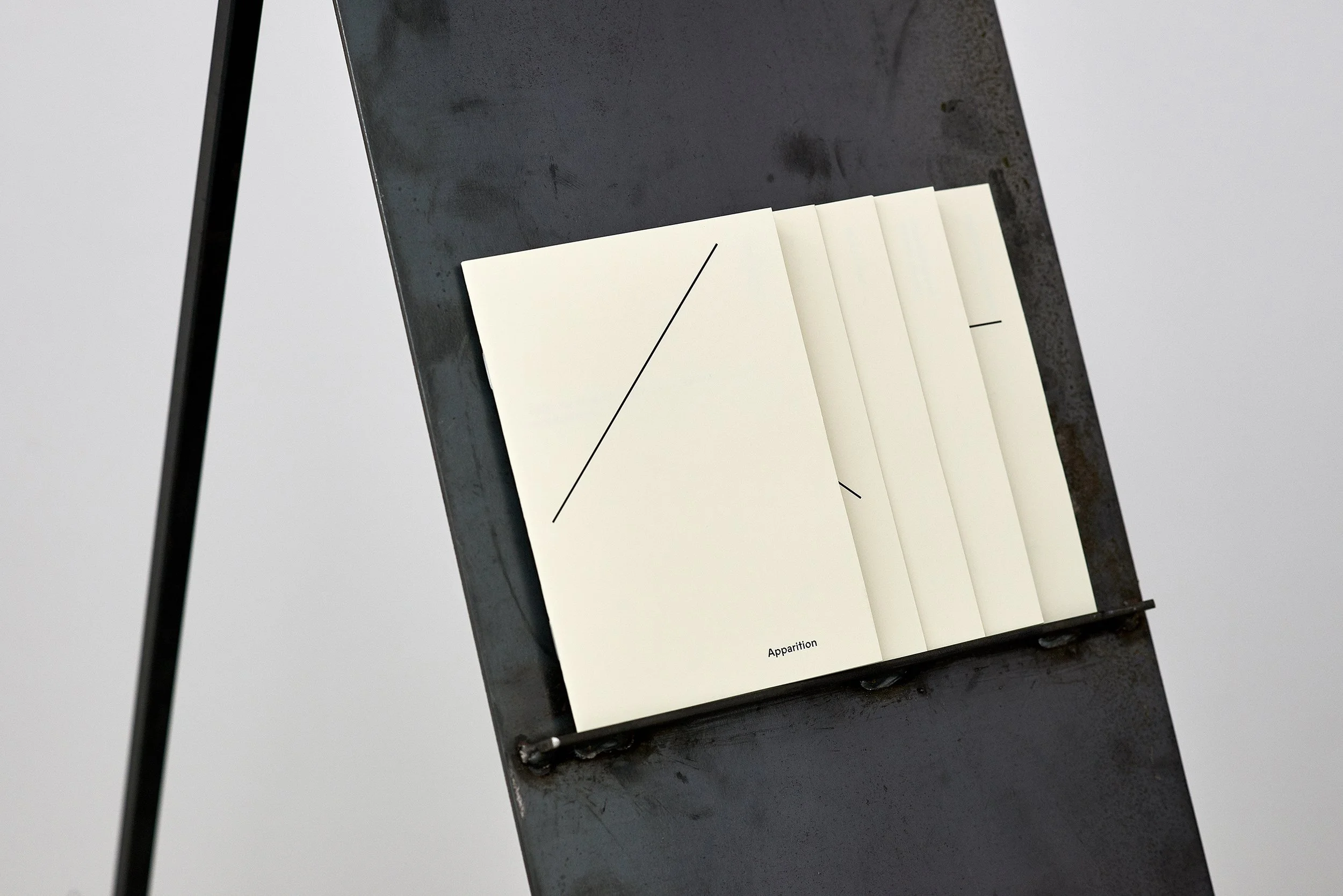 Some walls fall/out, 2017, series of 5 (Apparition, Ambiguity, Silence, Violence, Passing), Edition of 100. Photo: Fiona Susanto