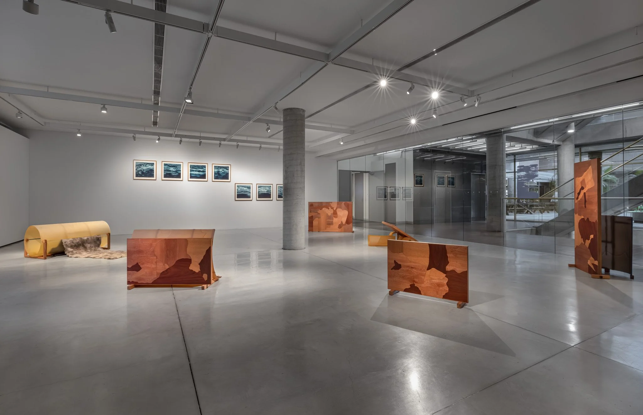 A river runs through, 2026, install view. Photo: Jacquie Manning