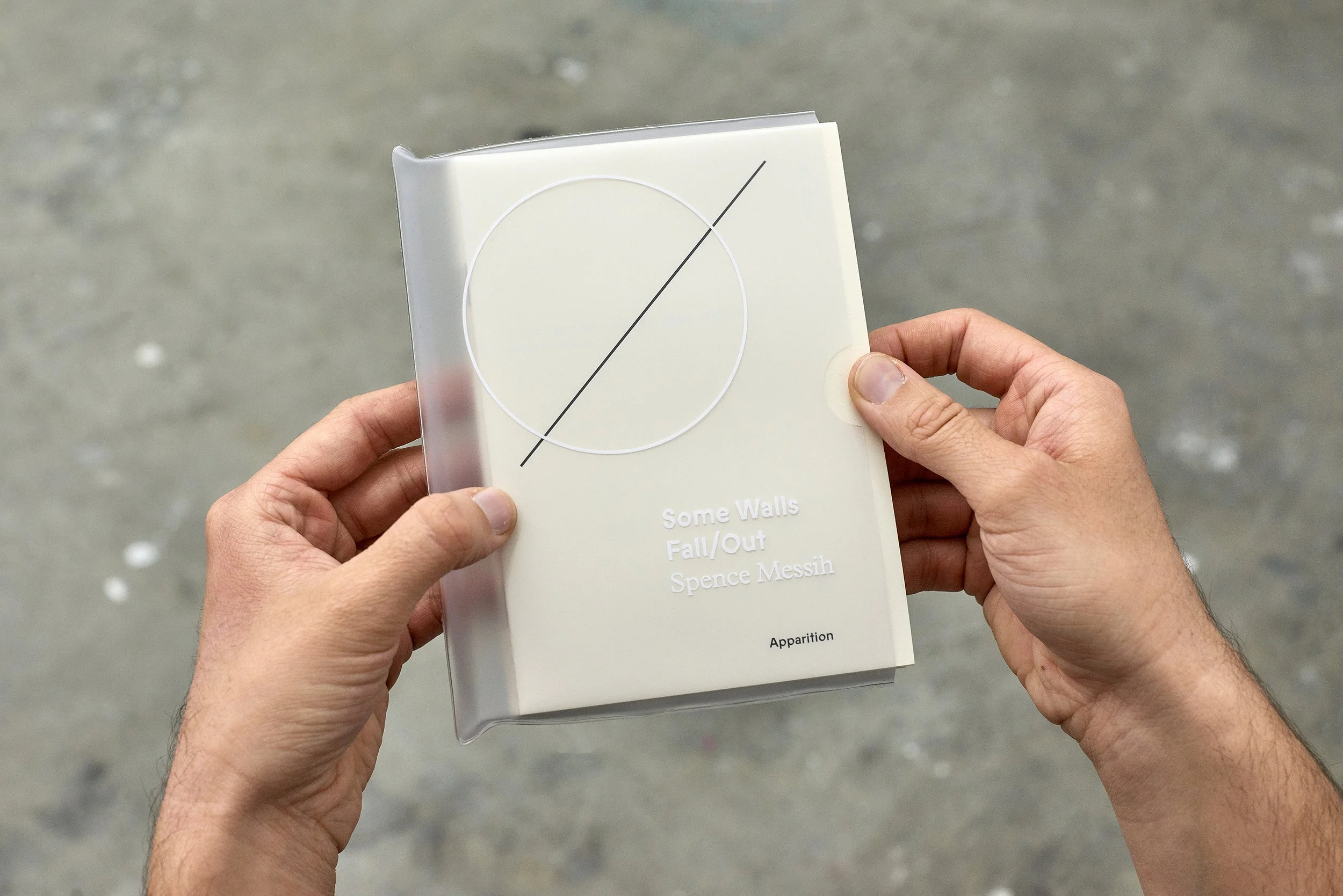 Some walls fall/out, 2017, series of 5 (Apparition, Ambiguity, Silence, Violence, Passing), Edition of 100. Photo: Fiona Susanto