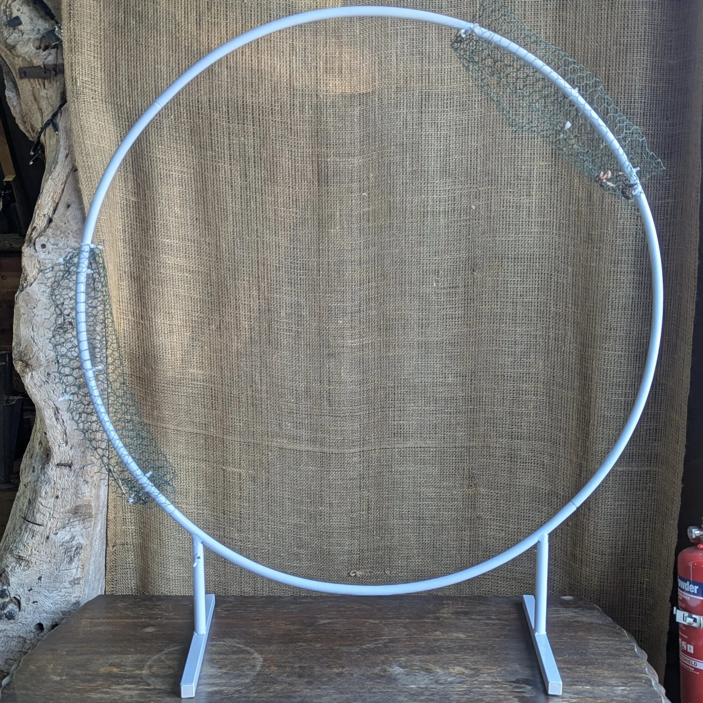Small/cake Moongate.

1 available.

£15.

100cm diameter.

Chicken wire clusters available on request.