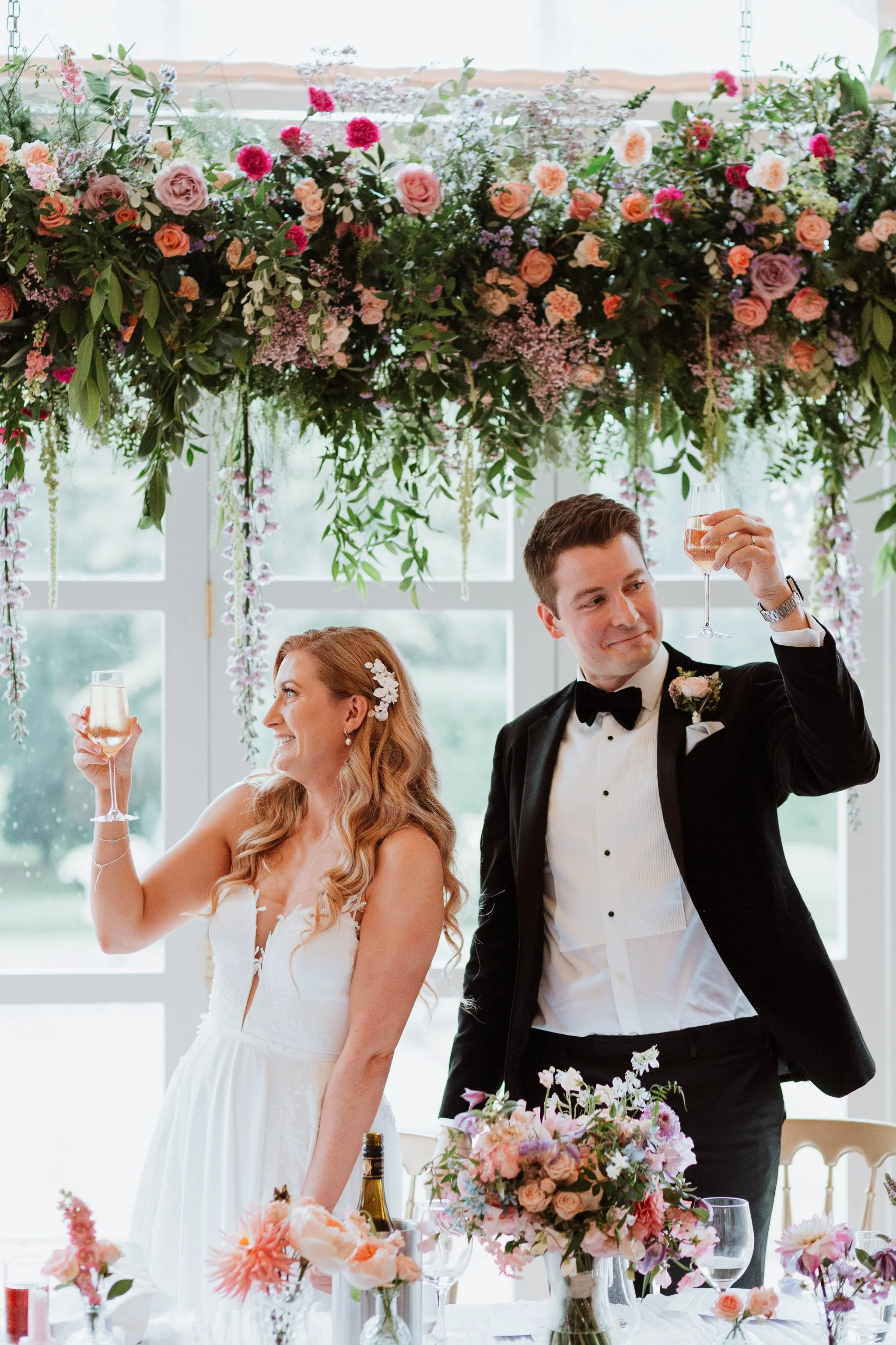 wedding styling and prop hire UK for romantic garden inspired weddings