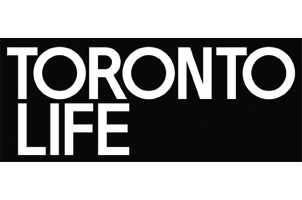 Logo of Toronto Life magazine with white text on a black background
