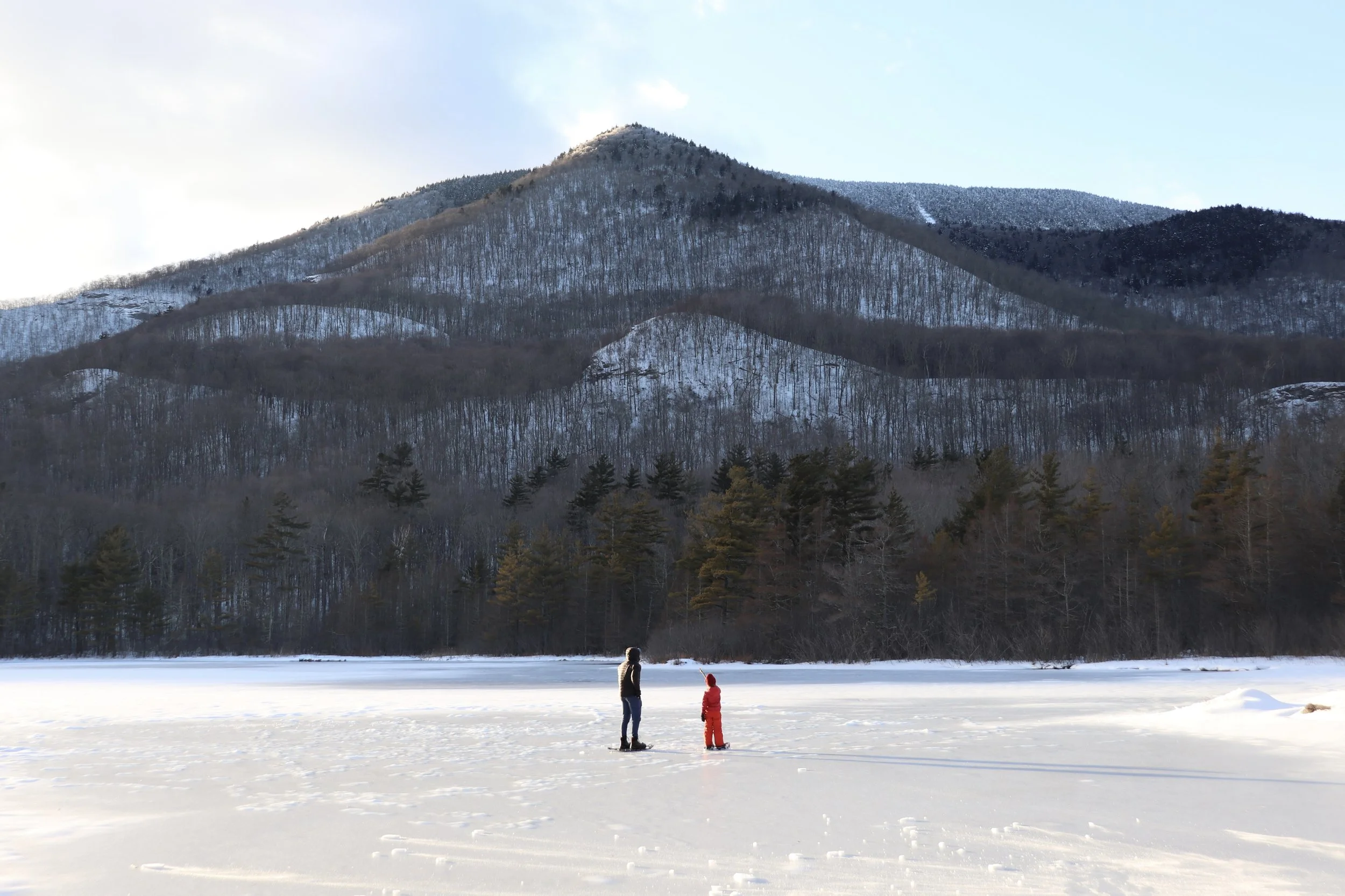 Equinox Pond, Manchester, Vermont, United States, February 2025