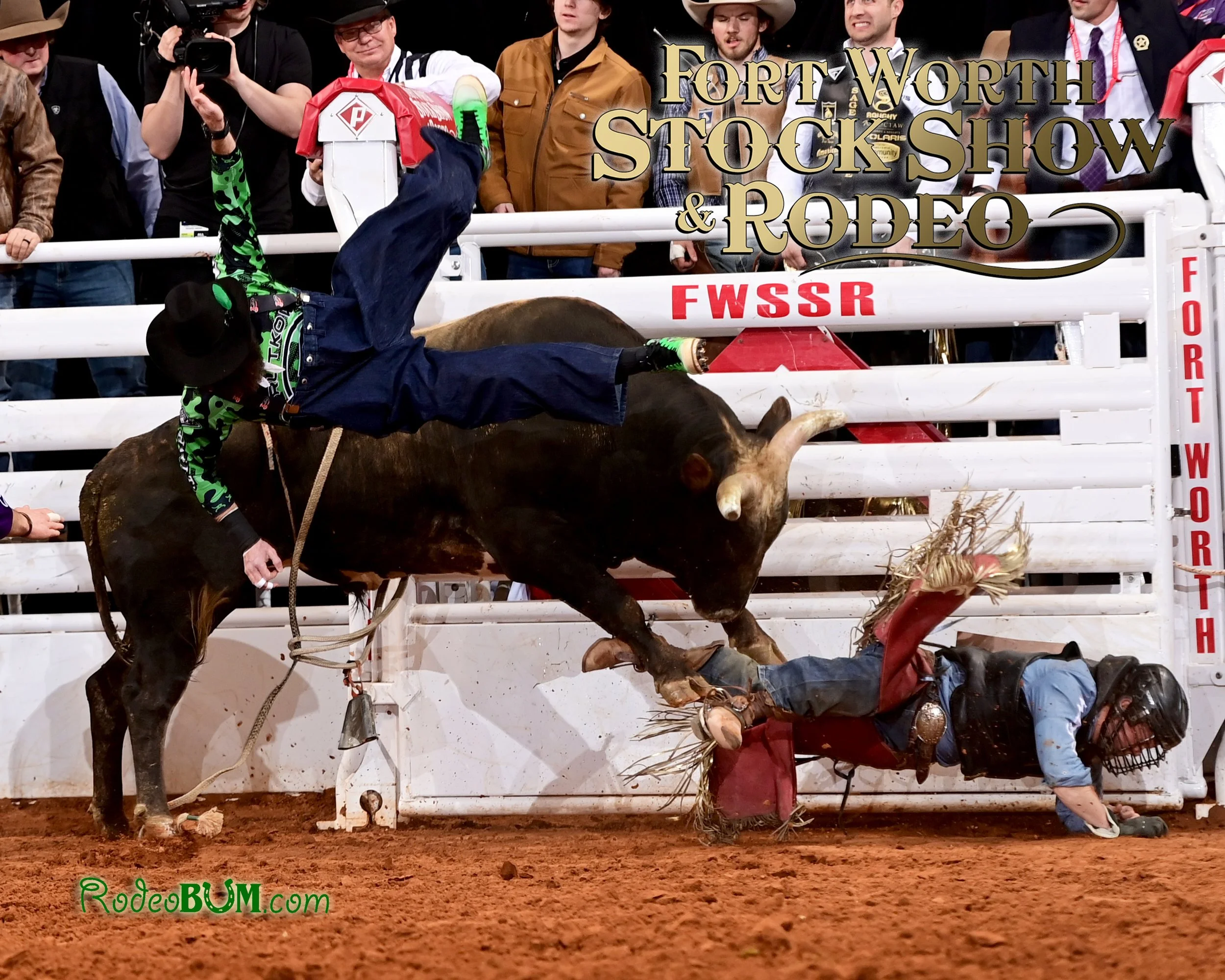 Weston Rutkowski saving cowboy at Fort Worth Stock Show and Rodeo  — Bearded Elf Co. founder Granbury Texas