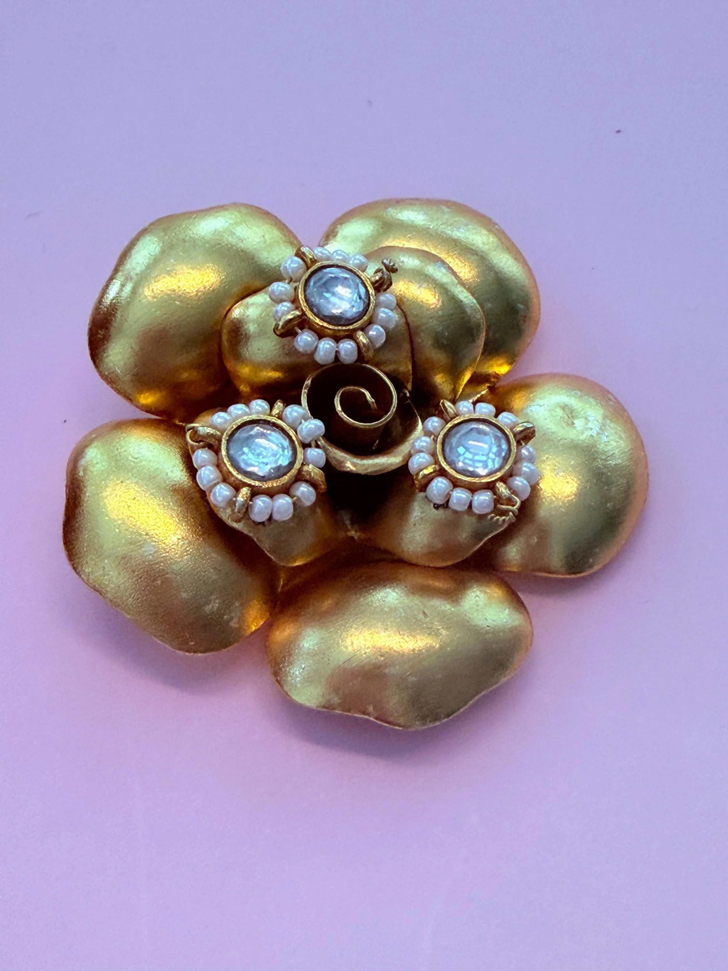 Moonstone Blossom Statement Pendant