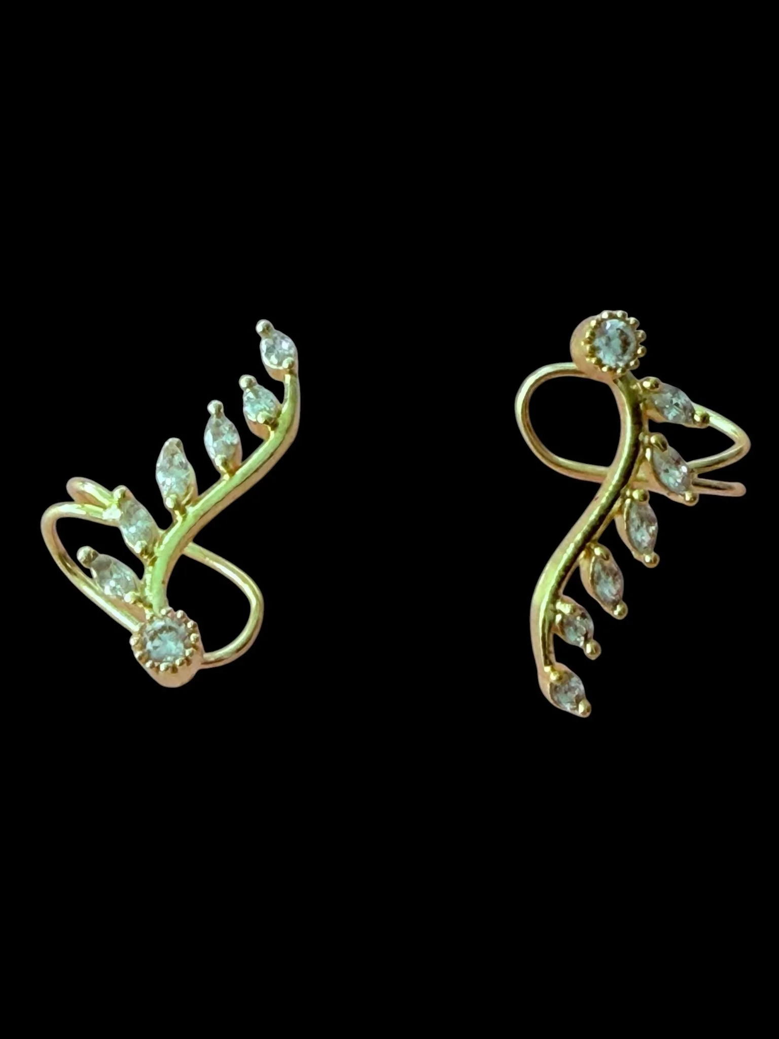 Leaf Vine Ear Cuffs