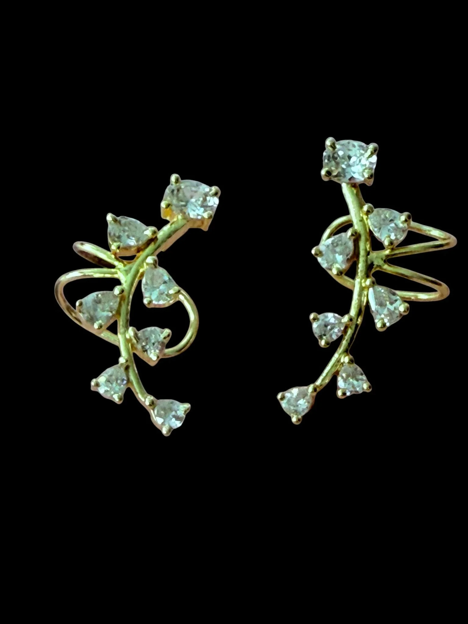 Vine Spark Ear Cuffs