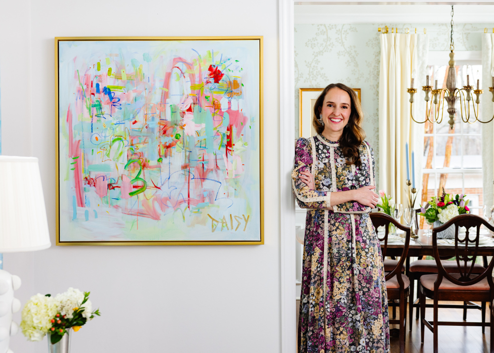 Home Tour: An Abundance of Art and Color Make This the Most Cheerful Family Home